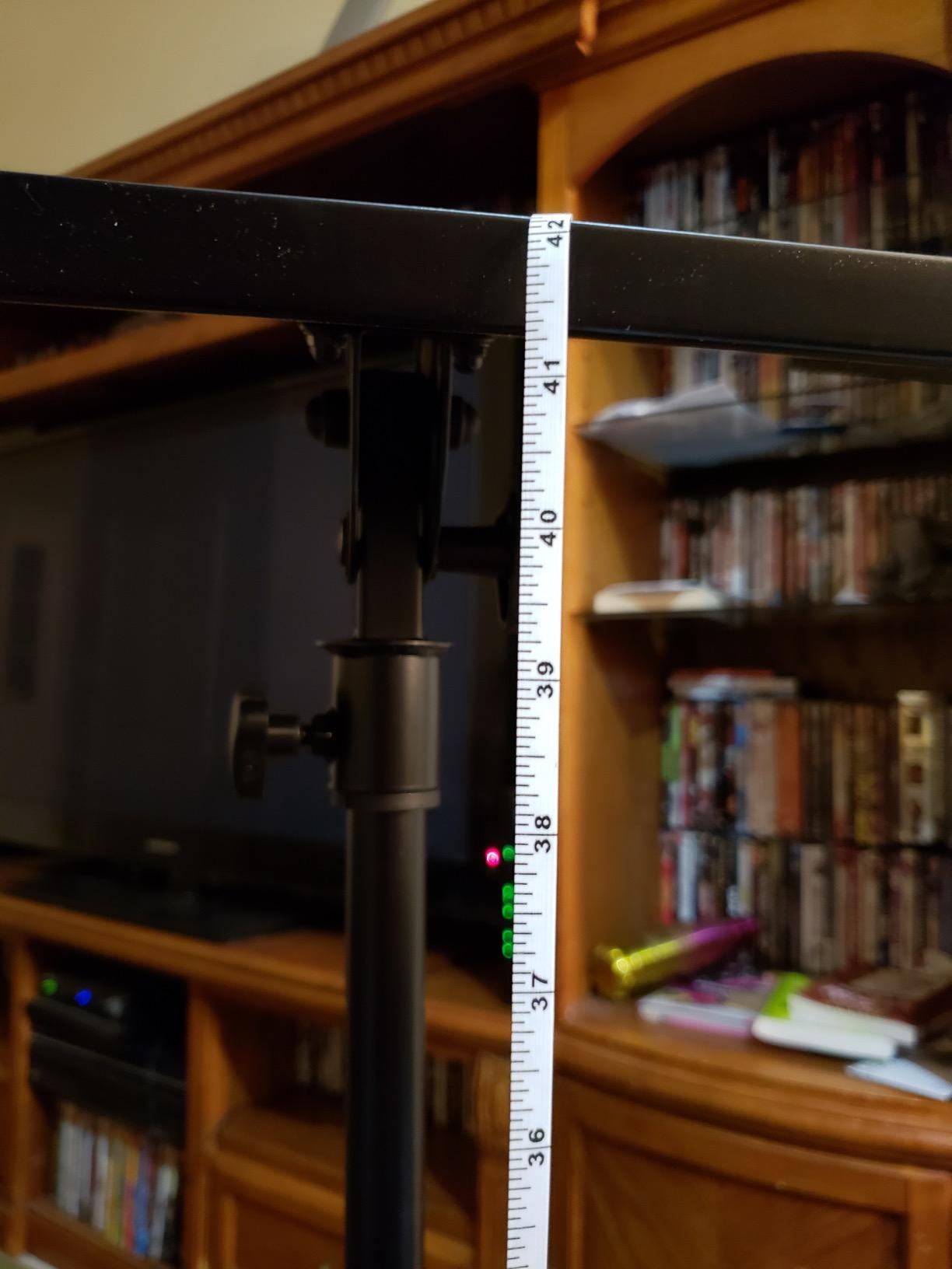 SAMSON LTS50 Adjustable Laptop Stand – Portable Tripod Stand for Laptop Computers, DJs, Musicians, Producers & Content Creators customer photo 2