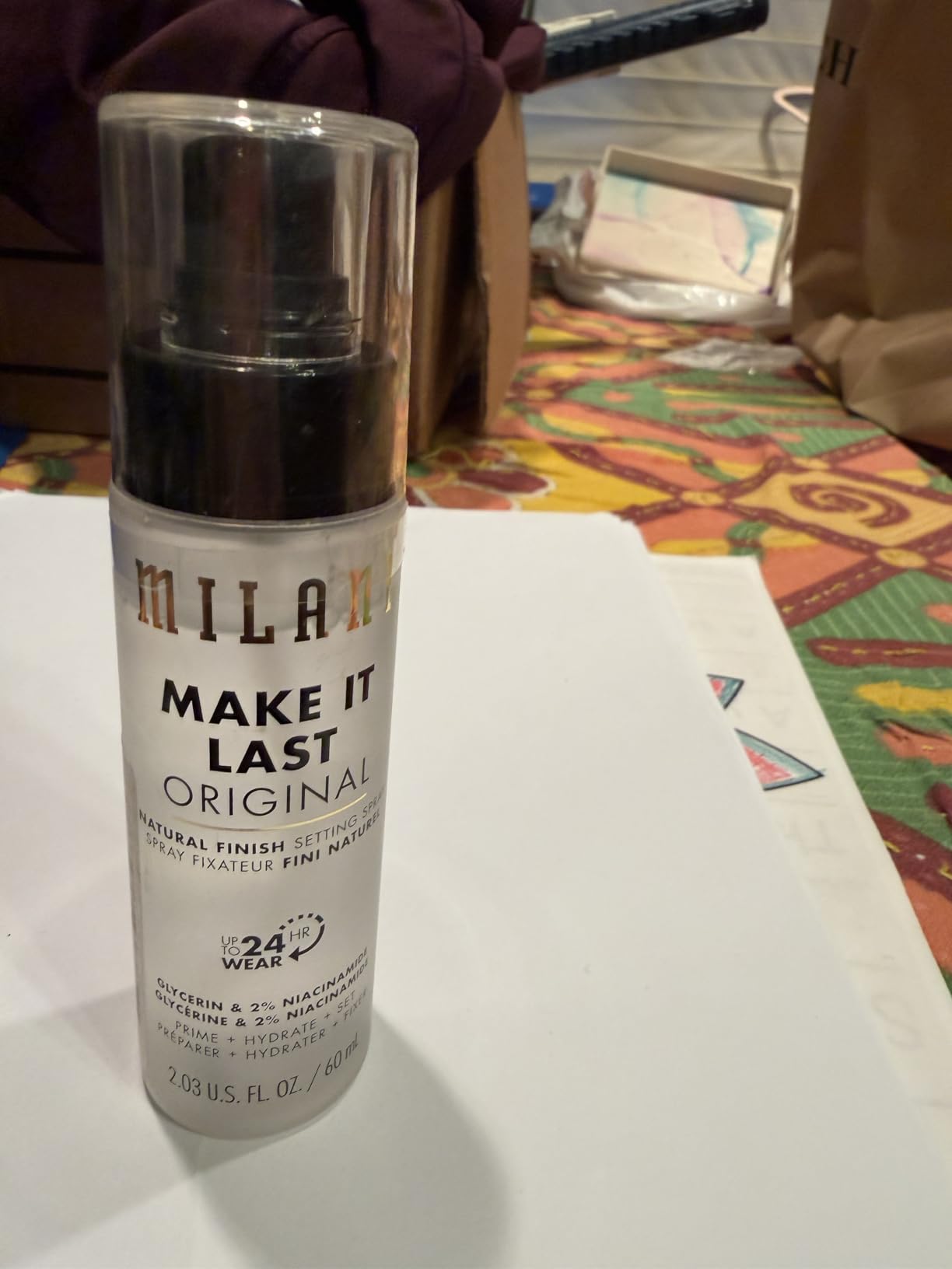 Milani Make It Last Spray customer photo 1