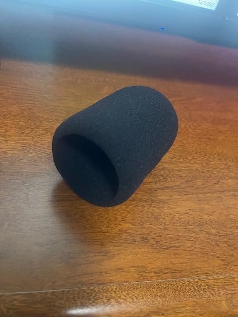 Audio-Technica AT2020 Pop Filter - 2 Windscreens for AT2020 & AT-2035 Microphones (Black) customer photo 1