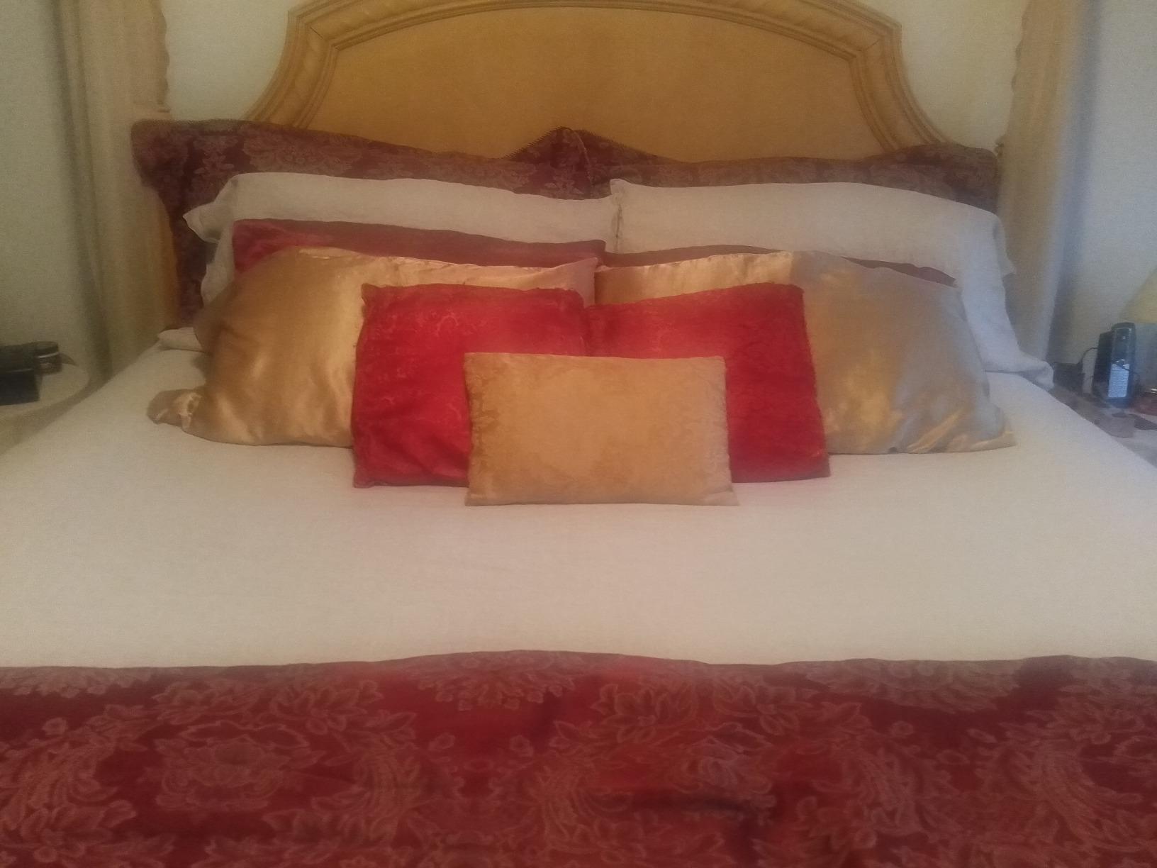 DAPU 100% French Linen Sheets 4Pcs Set, 170GSM Linen Bedding, King Size customer photo 1