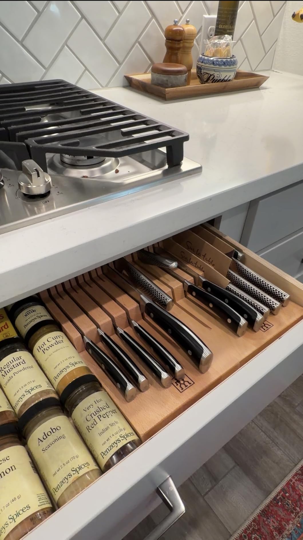Zwilling 8-Slot In Drawer Knife Block, Beechwood customer photo 2