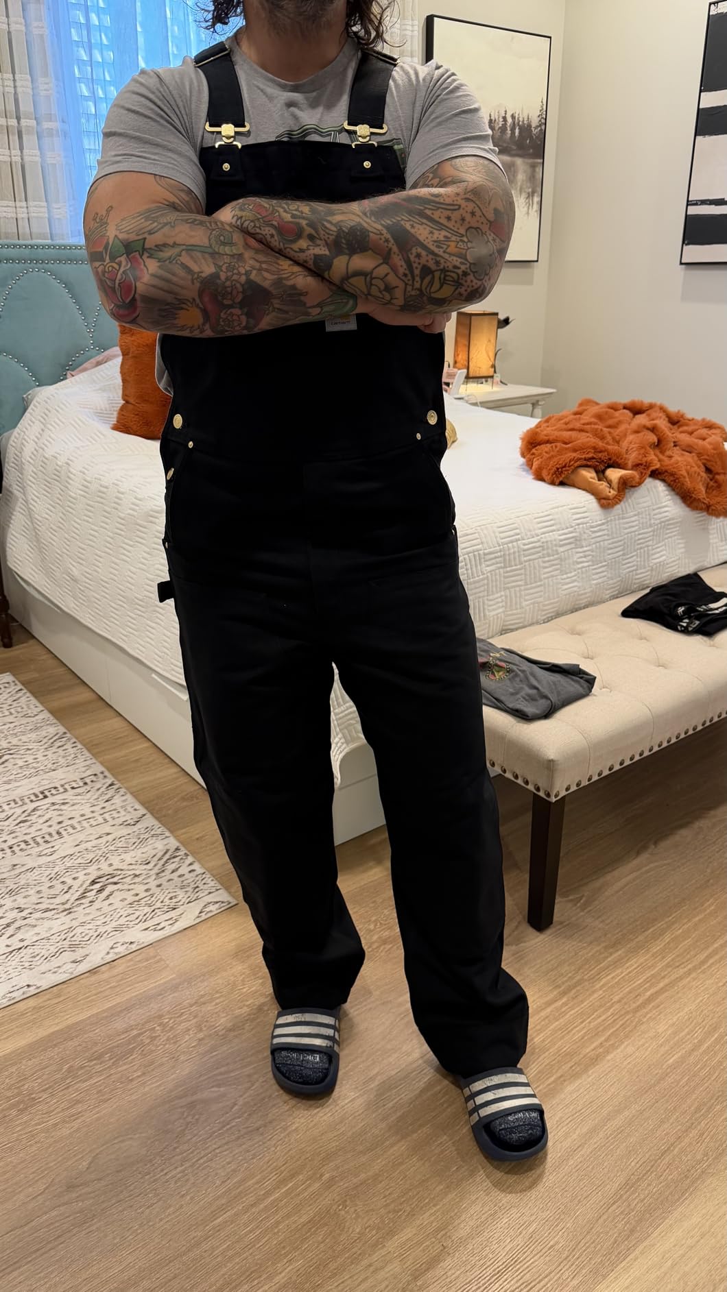 Carhartt R01 Duck Bib Overall customer photo 1