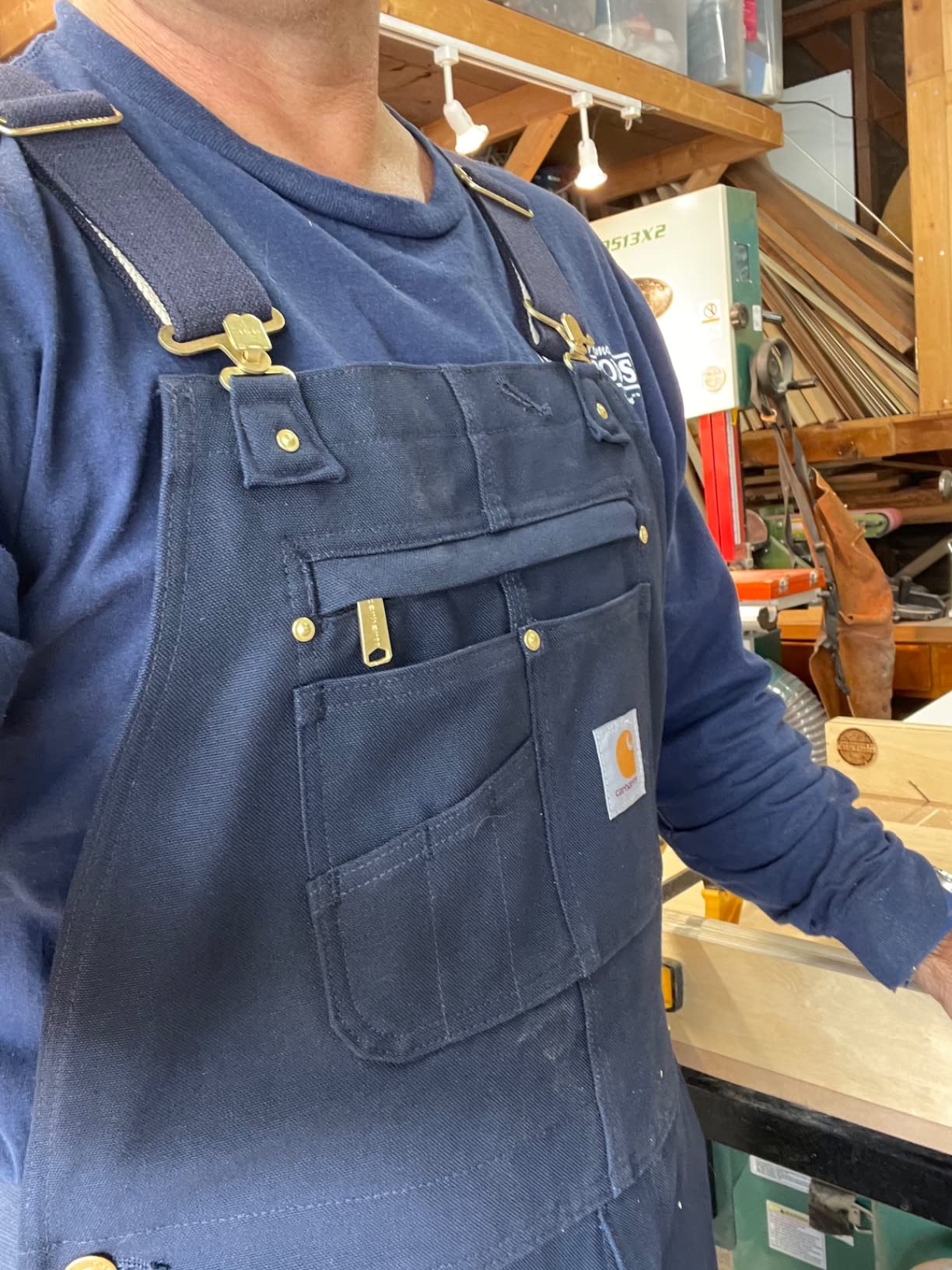 Carhartt R01 Duck Bib Overall customer photo 2