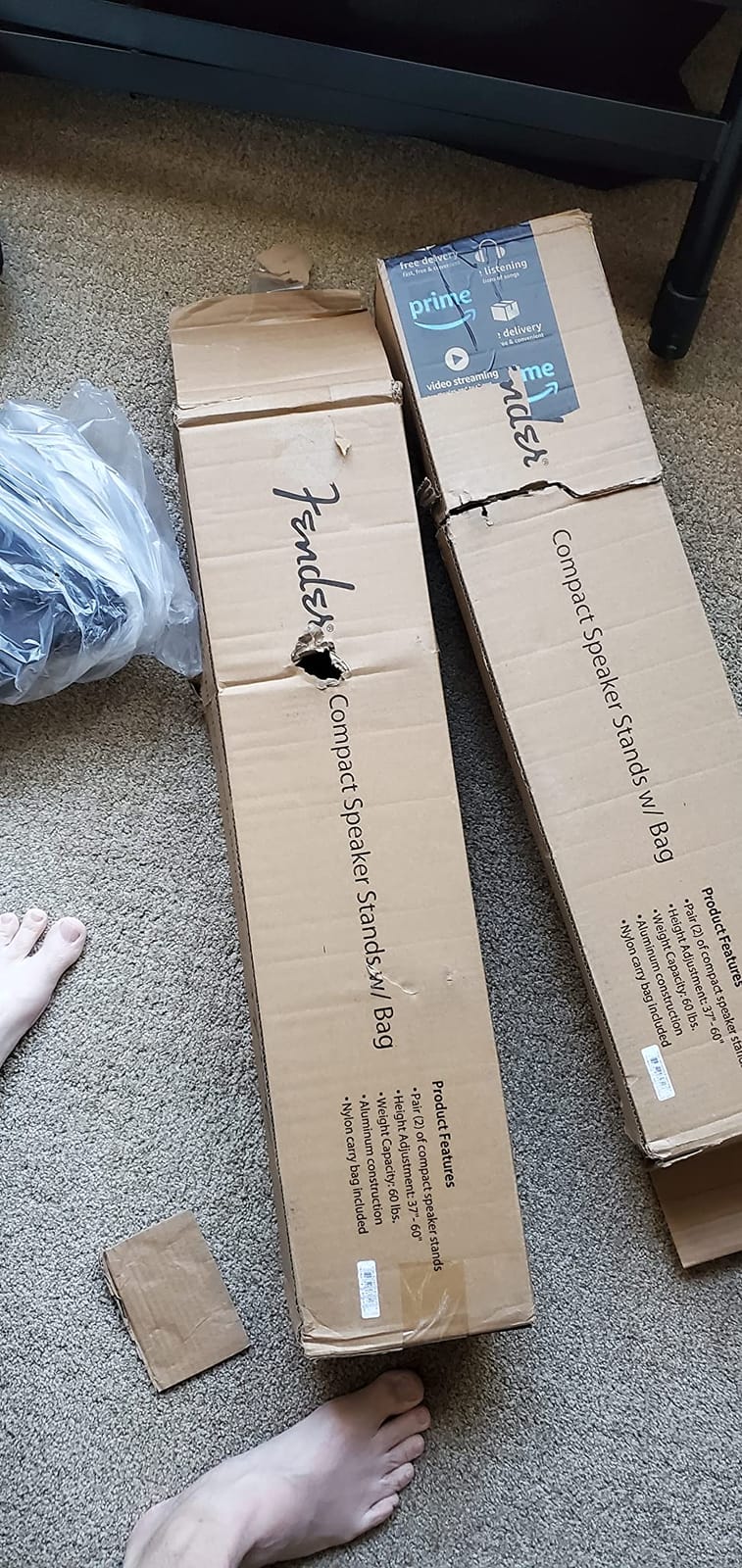 Fender Compact Speaker Stands, with Bag customer photo 1