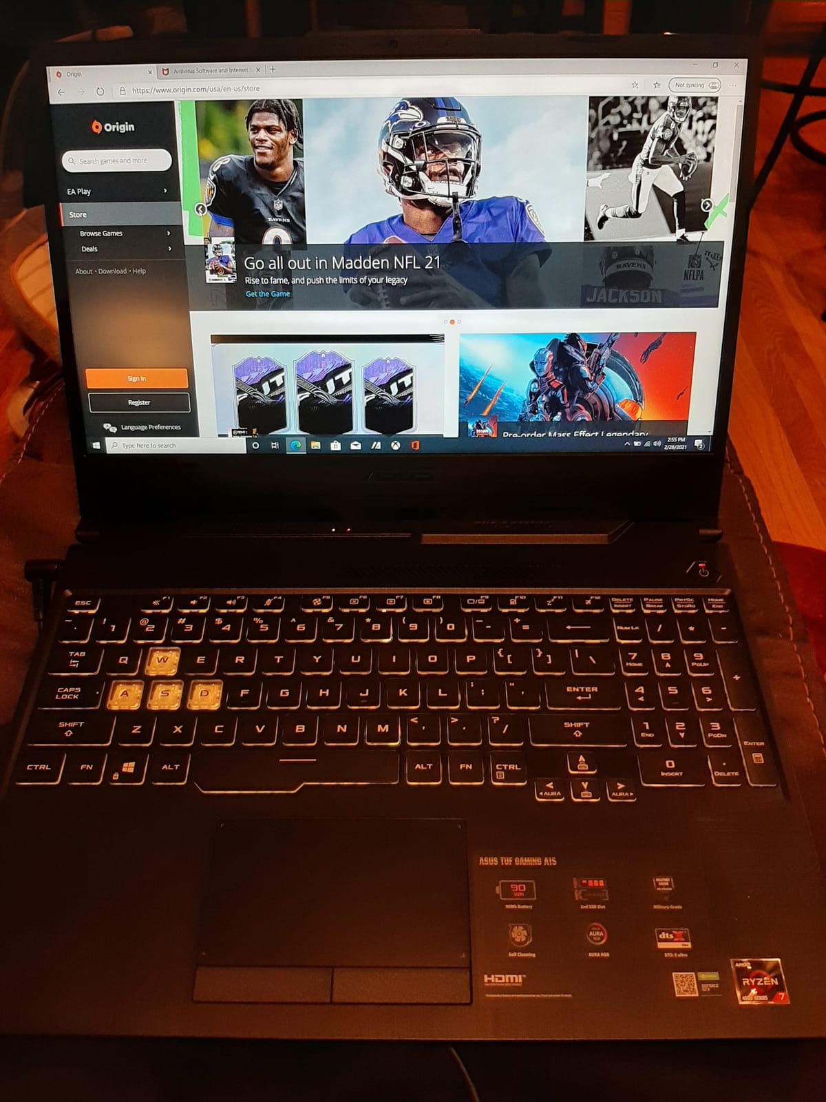 ASUS TUF Gaming A15 customer photo 2