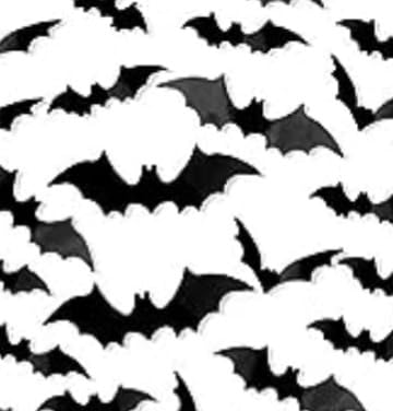 DIYASY Bats Wall Decor, 120 Pcs 3D Bat Halloween Decoration Stickers for Home Decor 4 Size Waterproof Black Spooky Bats for Room Decals customer photo 2