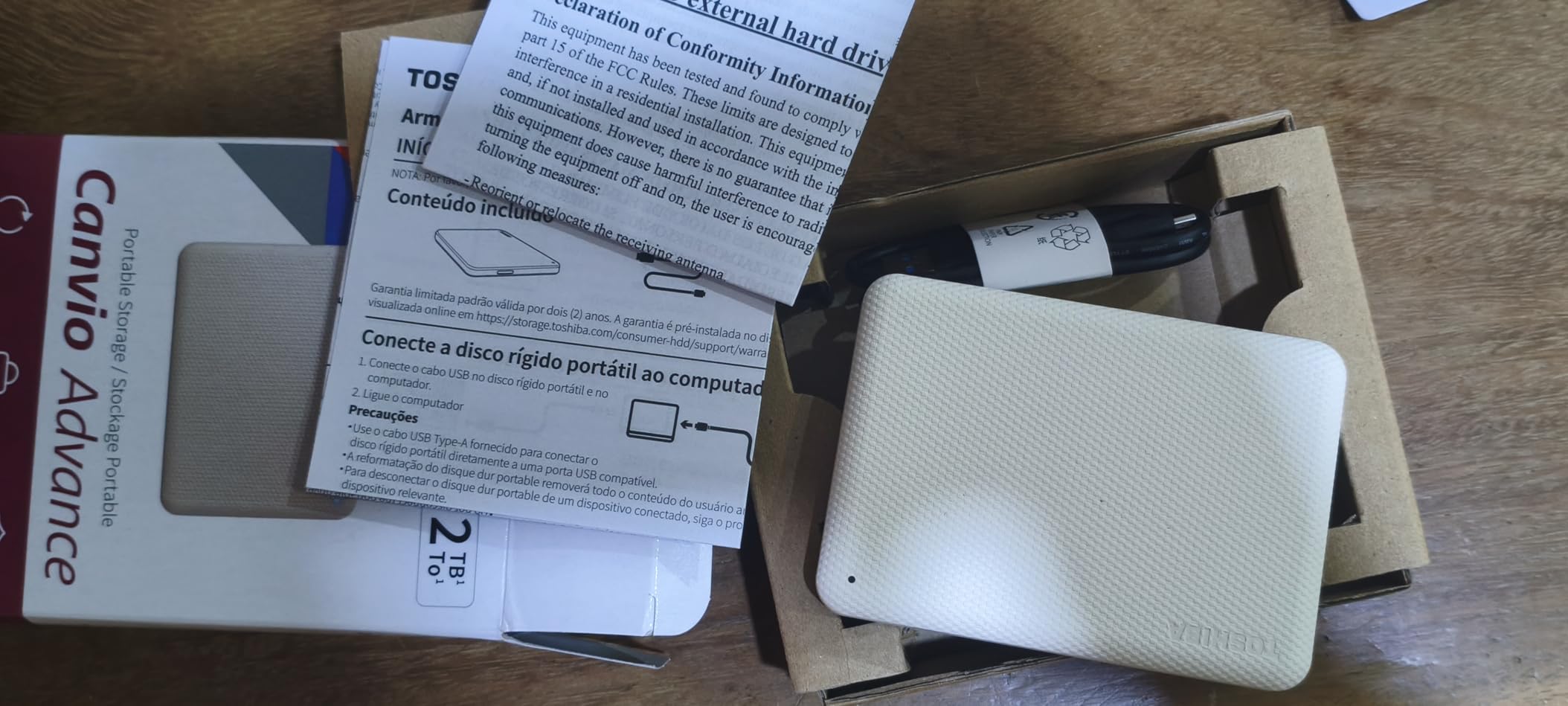 Toshiba Canvio Advance 2TB customer photo 2