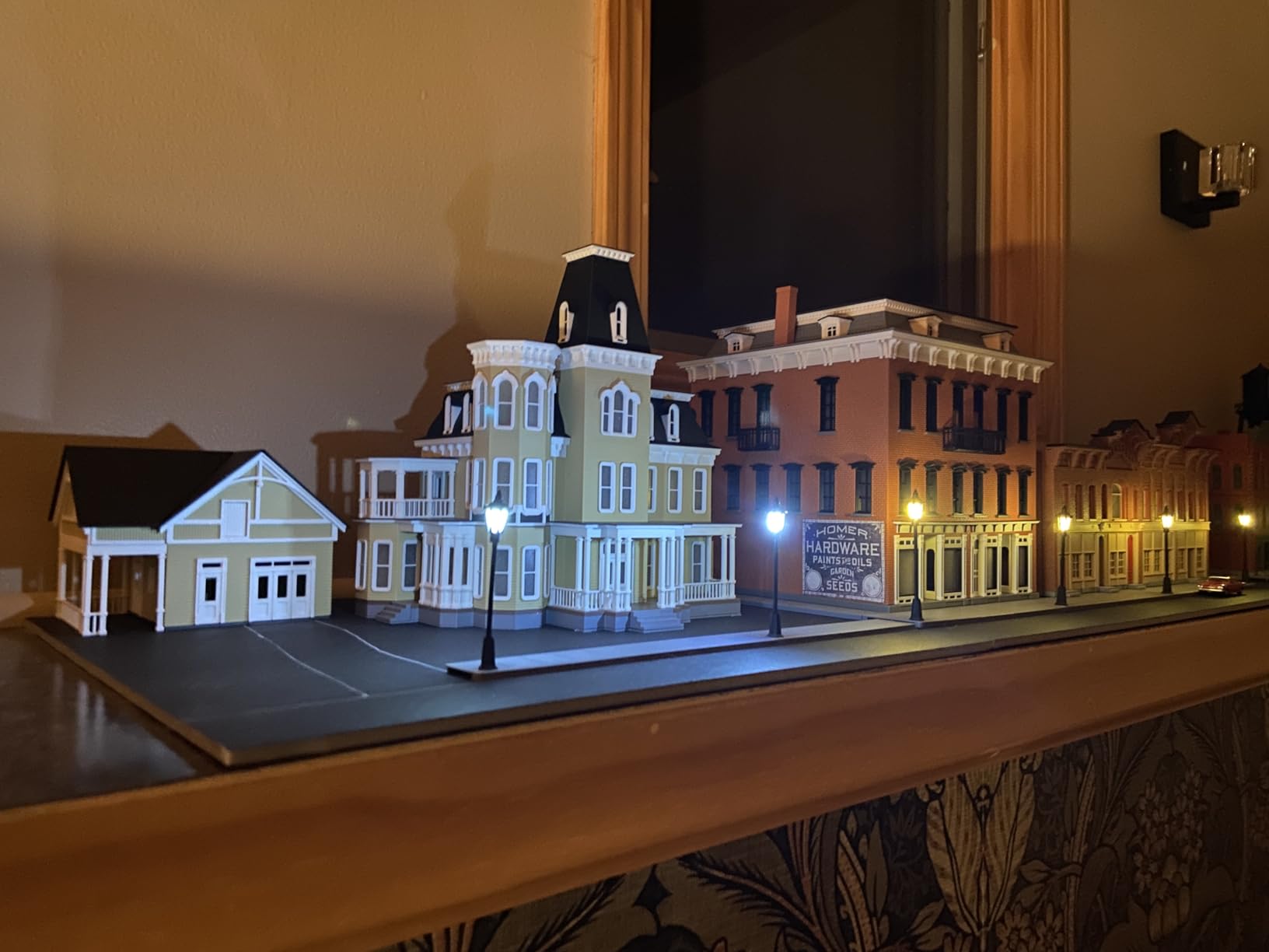 10pcs 70mm Model Railway Antique Lamp Garden Street Light HO OO TT Scale 1:100 New customer photo 2