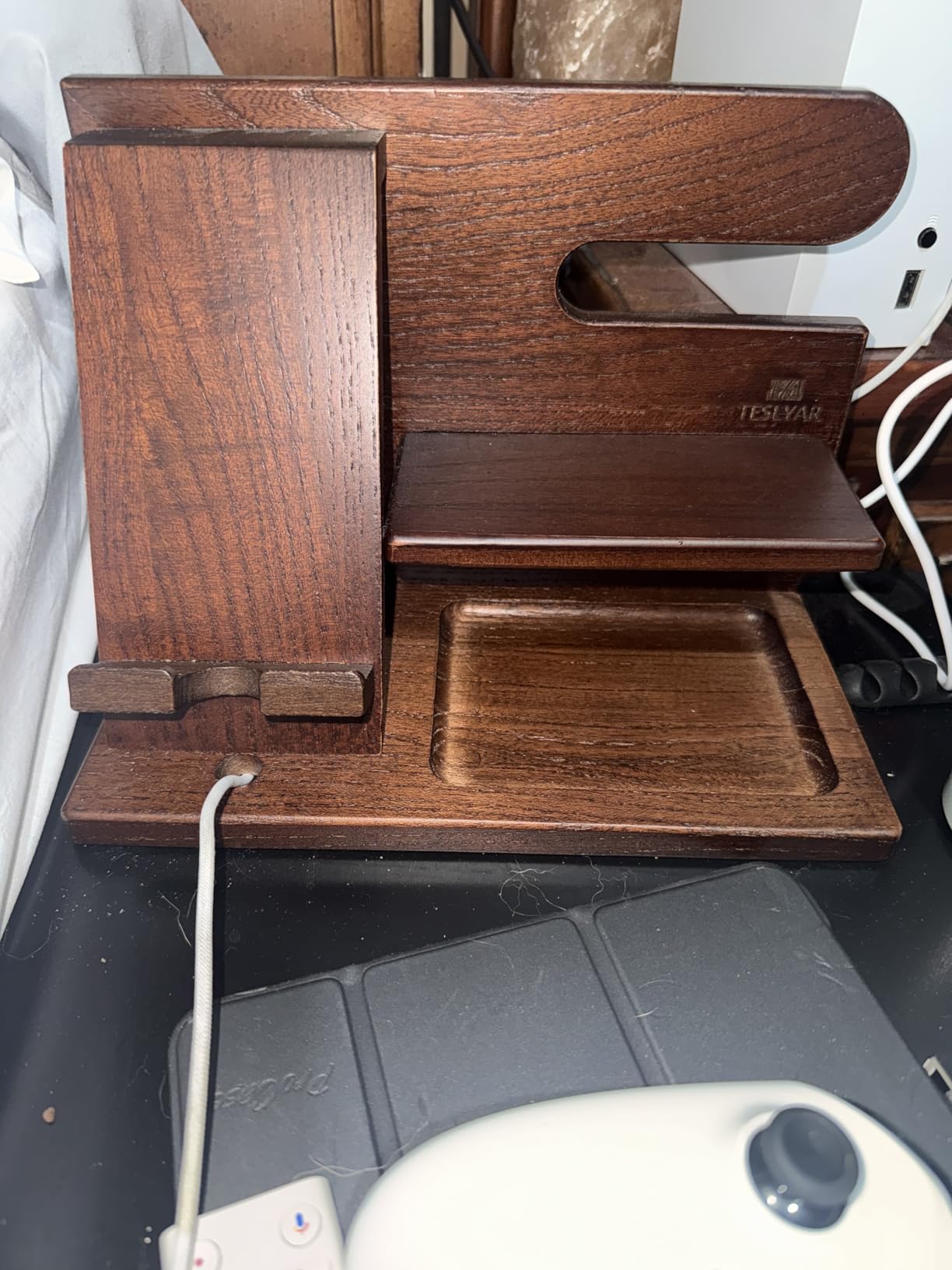 TESLYAR Wood Dock customer photo 2