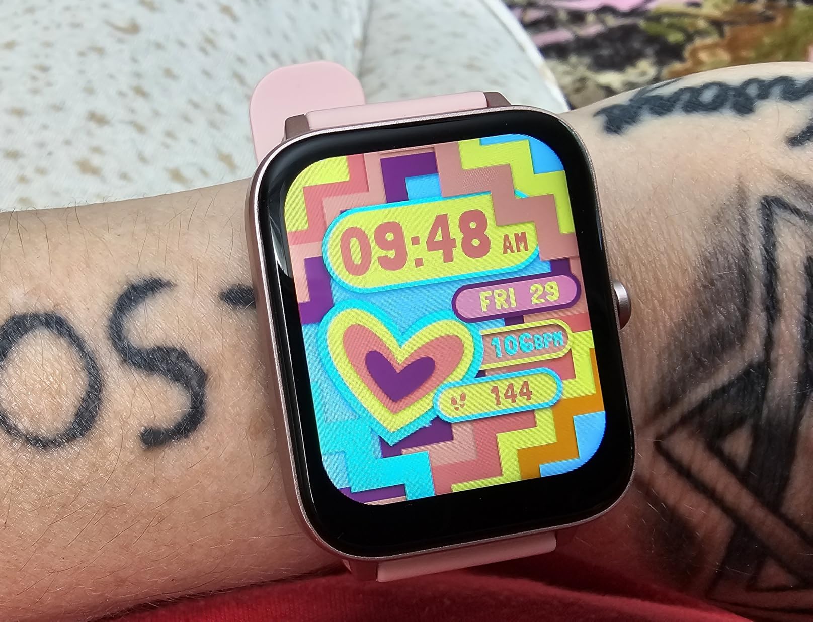 Choiknbo Pink Watch customer photo 2