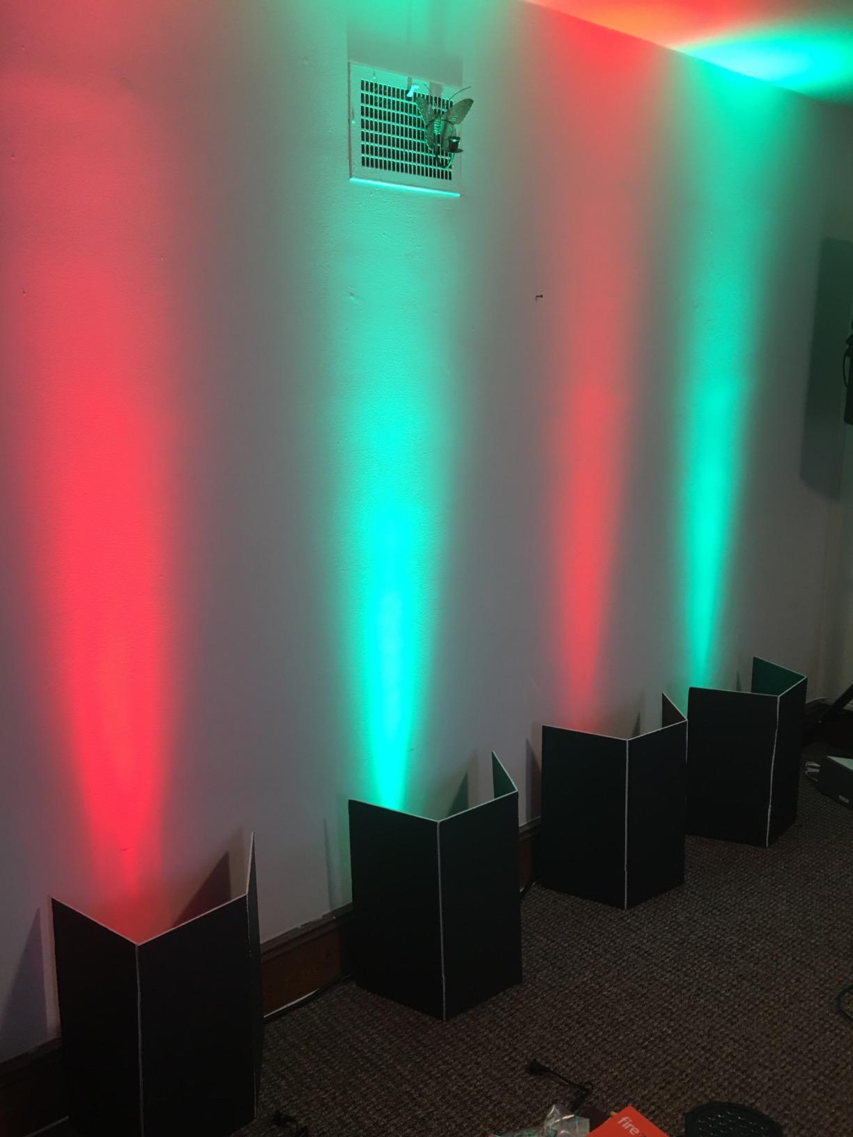 Litake DJ Par Lights, RGB 36 LED Stage Lights Sound Activated,Remote & DMX Controlled LED Uplights,7 Modes Uplighting for Dance Party Church Wedding Birthday Holiday Music Show-10 Pack customer photo 2