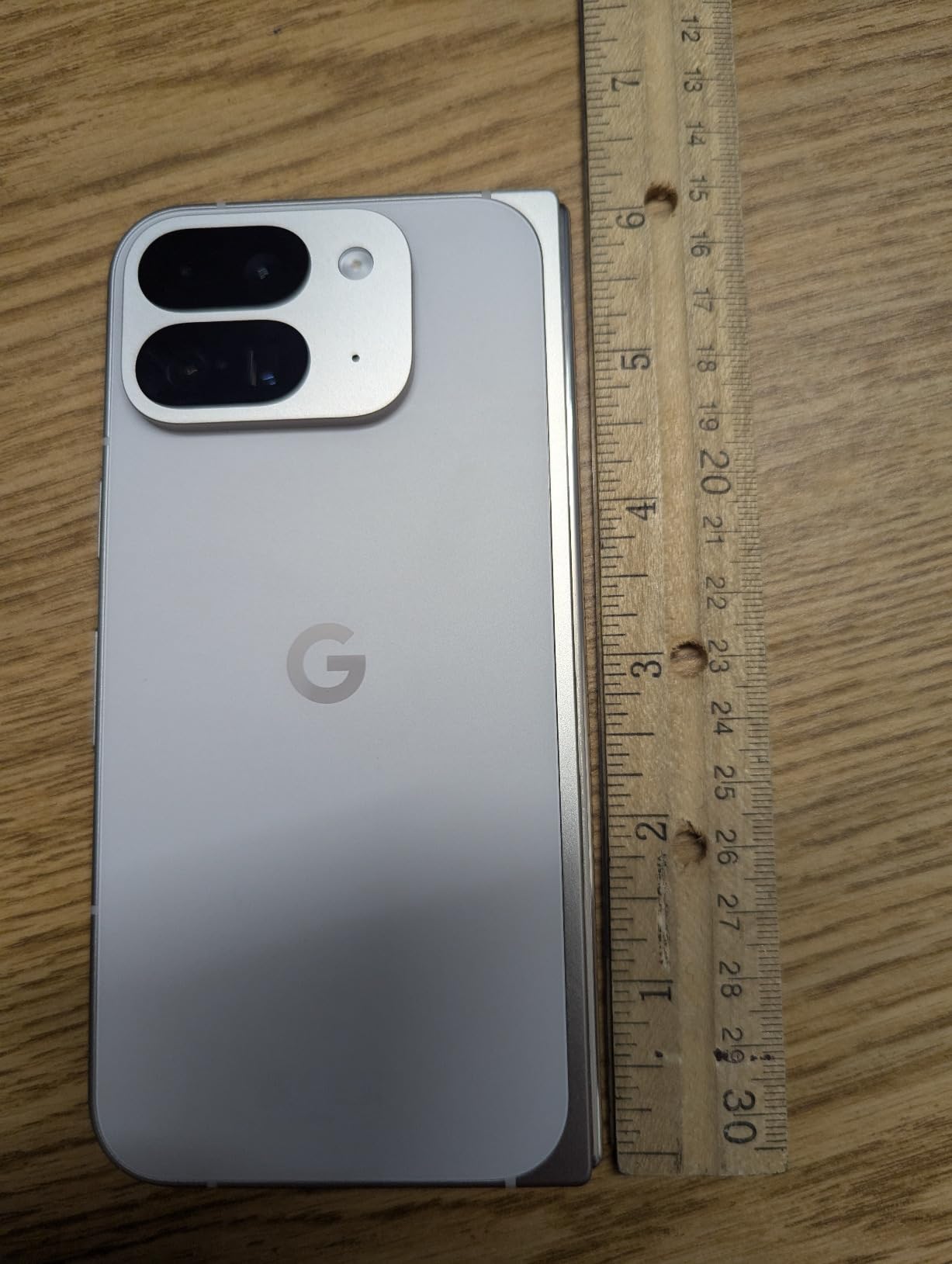 Google Pixel 9 Pro Fold - Unlocked Android Smartphone with Gemini - Advanced Triple Rear Camera System - Foldable Display - Hands-Free Video - Obsidian - 256 GB customer photo 2