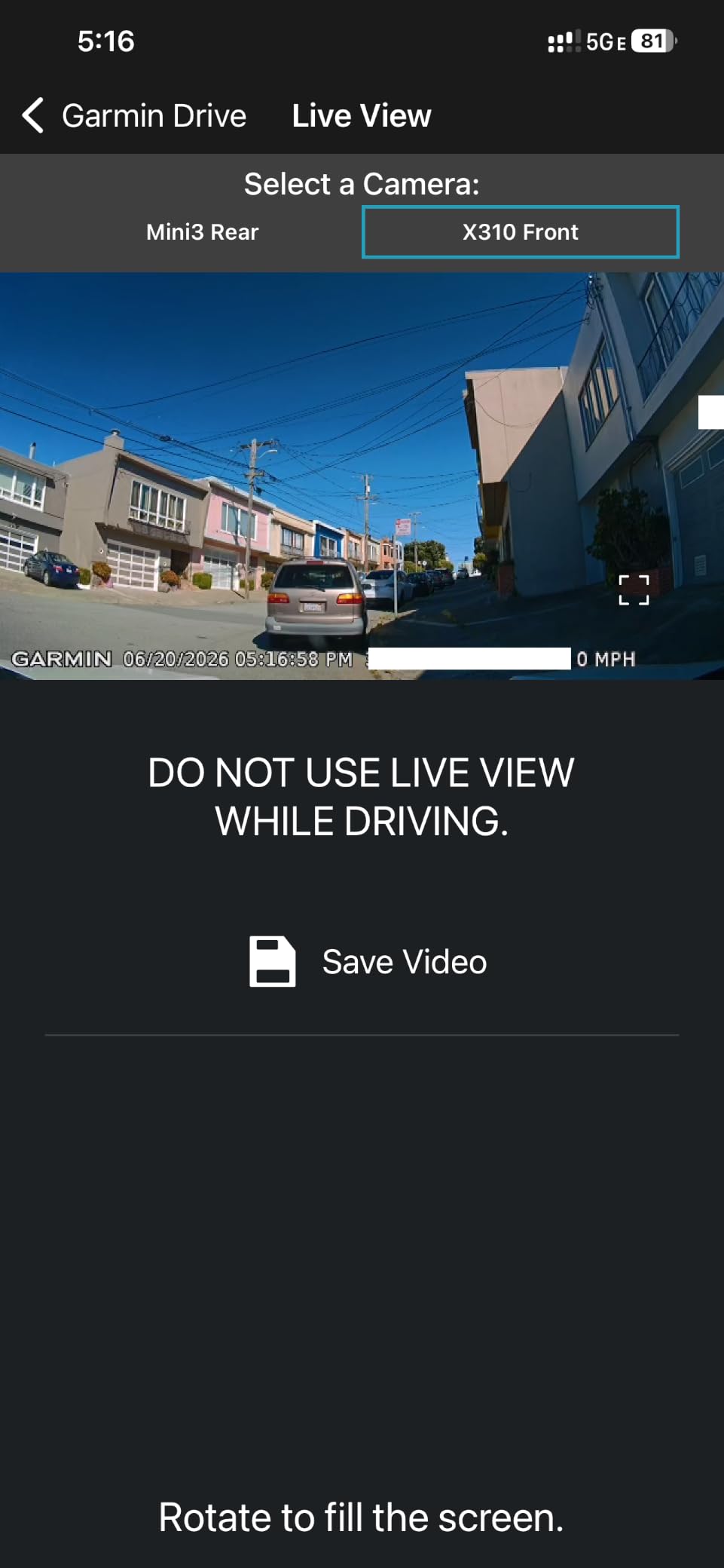 Garmin Dash Cam Mini 3 customer photo 2