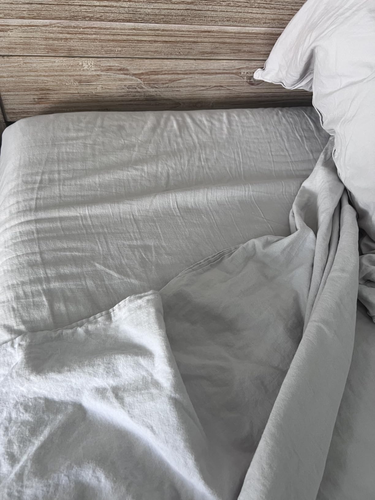 100% Organic Linen Sheets King Size Set Bed Sheets for Hot Sleepers customer photo 2
