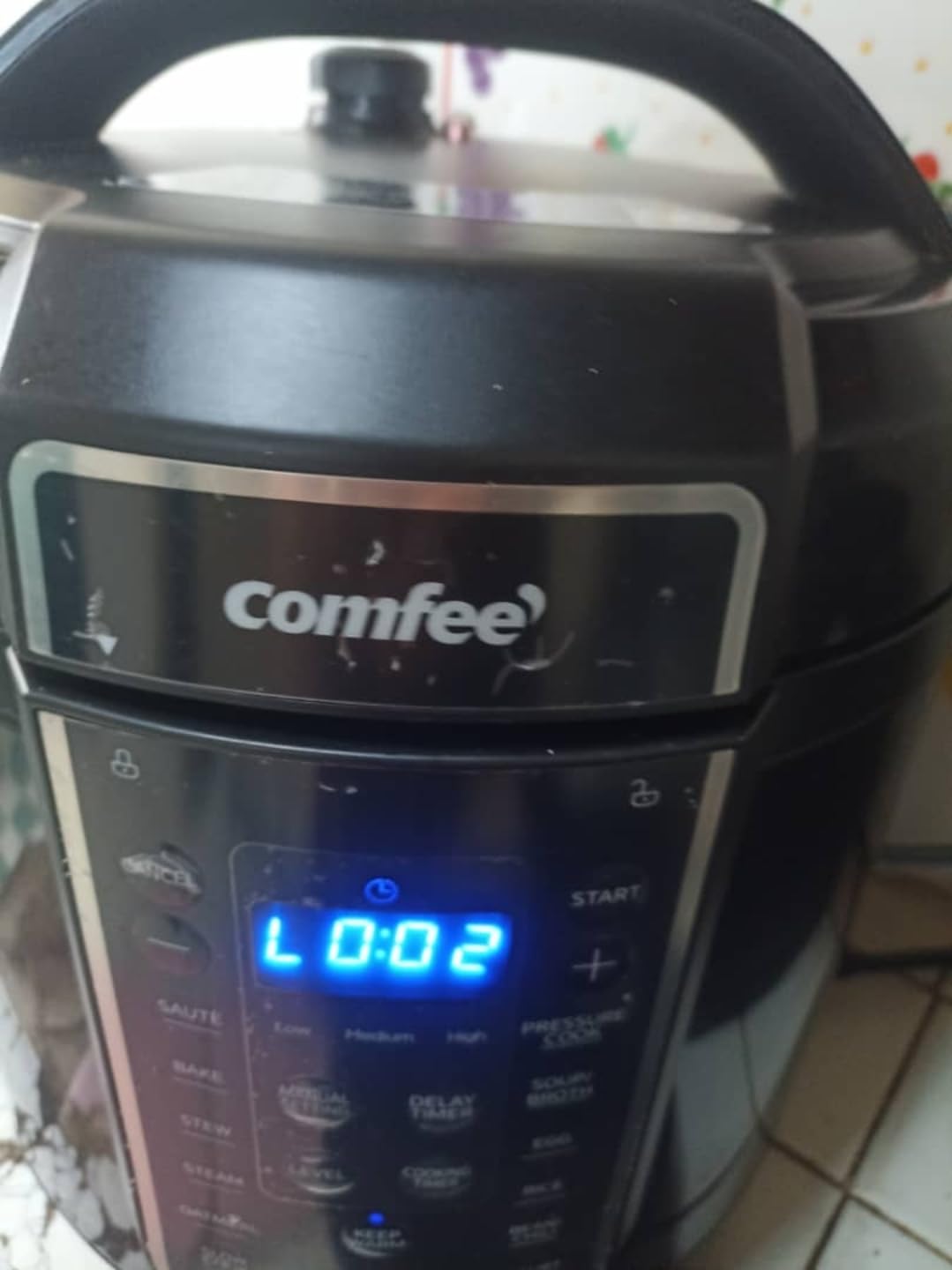 COMFEE’ 16-in-1 Electric Pressure Cooker with Non-Stick Pot for Yogurt, Rice, Slow Cooking, Steaming, and More, 8 Quarts customer photo 1
