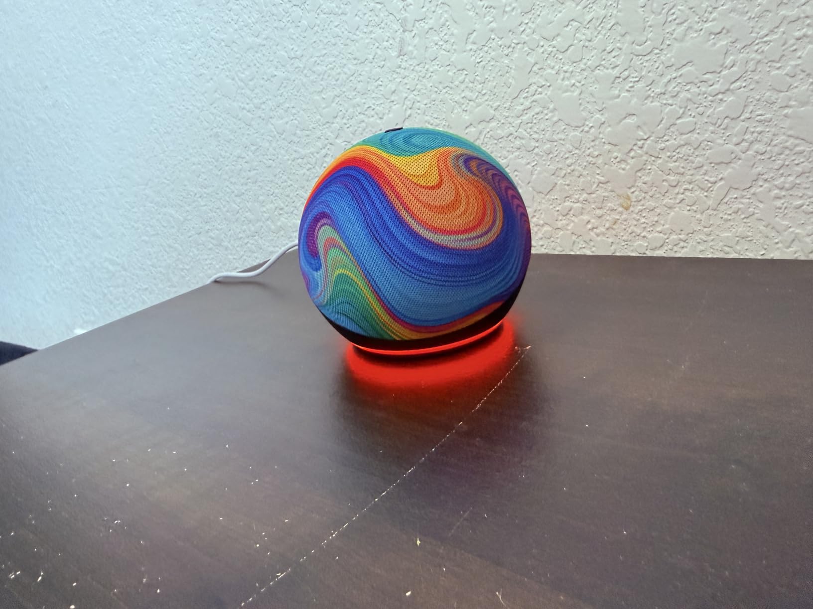Amazon Echo Dot Kids (newest model), Smart speaker to enjoy age-appropriate audiobooks, sleep routines and Alexa+ experiences to create and learn, Stardust design customer photo 2