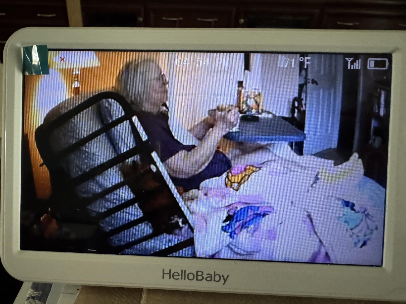HelloBaby No WiFi Baby Monitor 2 Cameras, 6