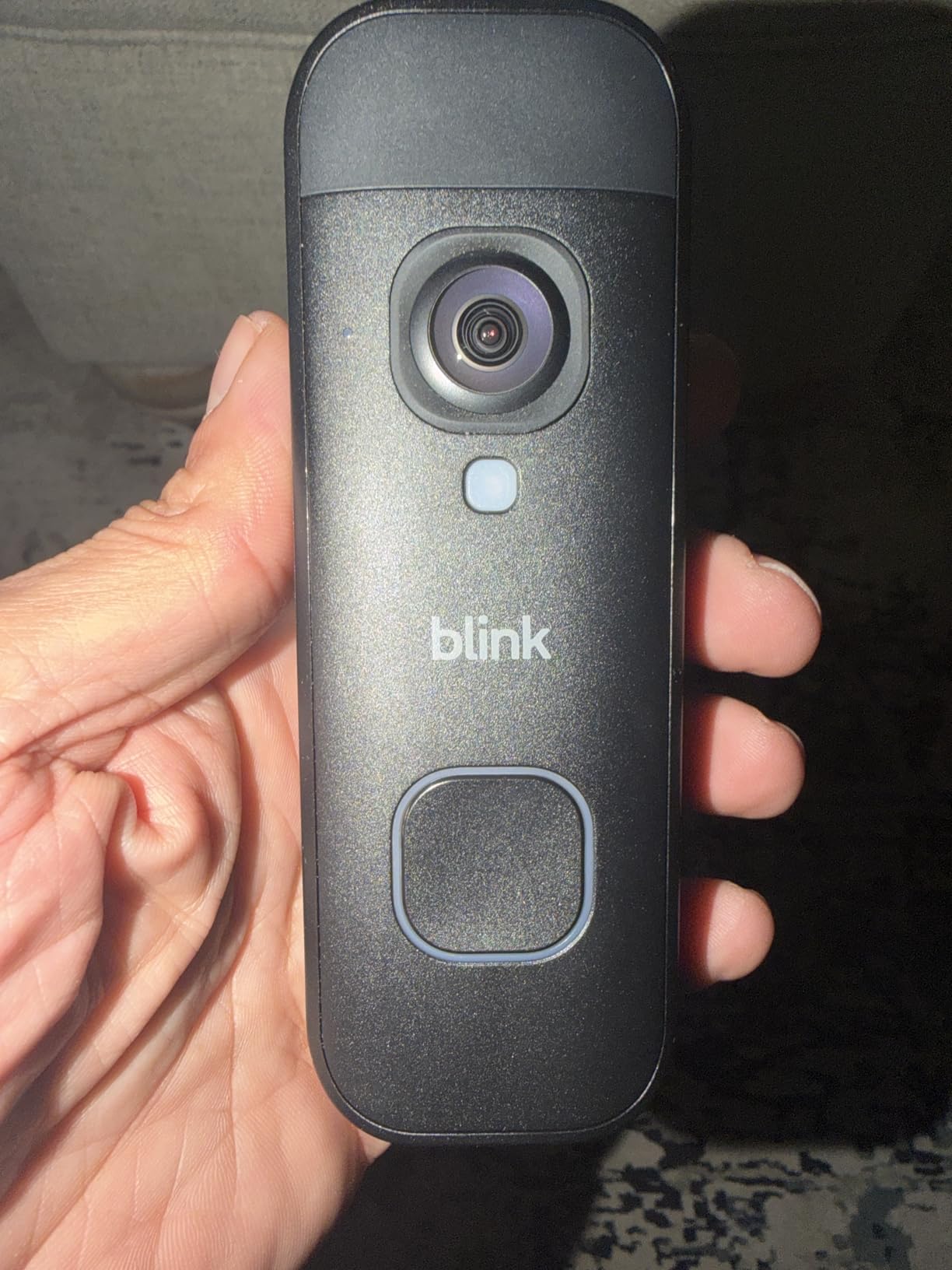 Blink Battery Doorbell 2K+ (newest model) — Wireless video doorbell, 2K resolution, enhanced audio. Required Sync Module not included – Add-On (White) customer photo 1