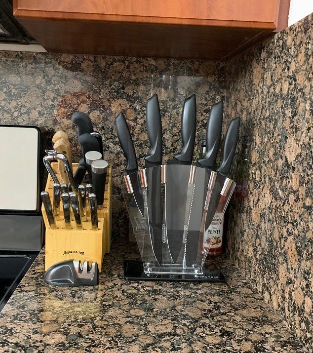 Home Hero 16-Piece Kitchen Knife Set - Knife Block Set customer photo 1