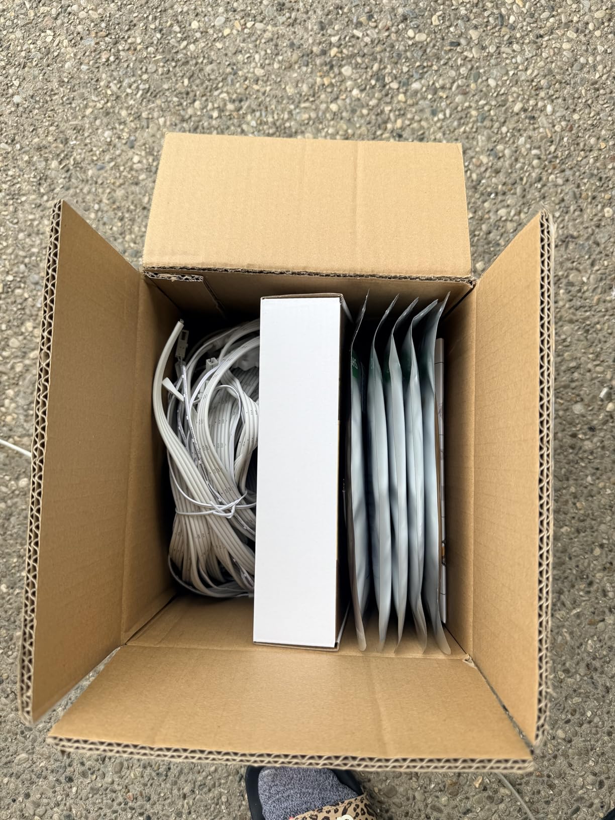 Motion Sensor LED Stair Light Kit for Indoor, Main Wire Design No Wiring Required, 42 Inches COB LED Strip Lights with Daylight Sensor, Step-by-Step Stair Lighting for 16 Stairs (Warm White 3000K) customer photo 2