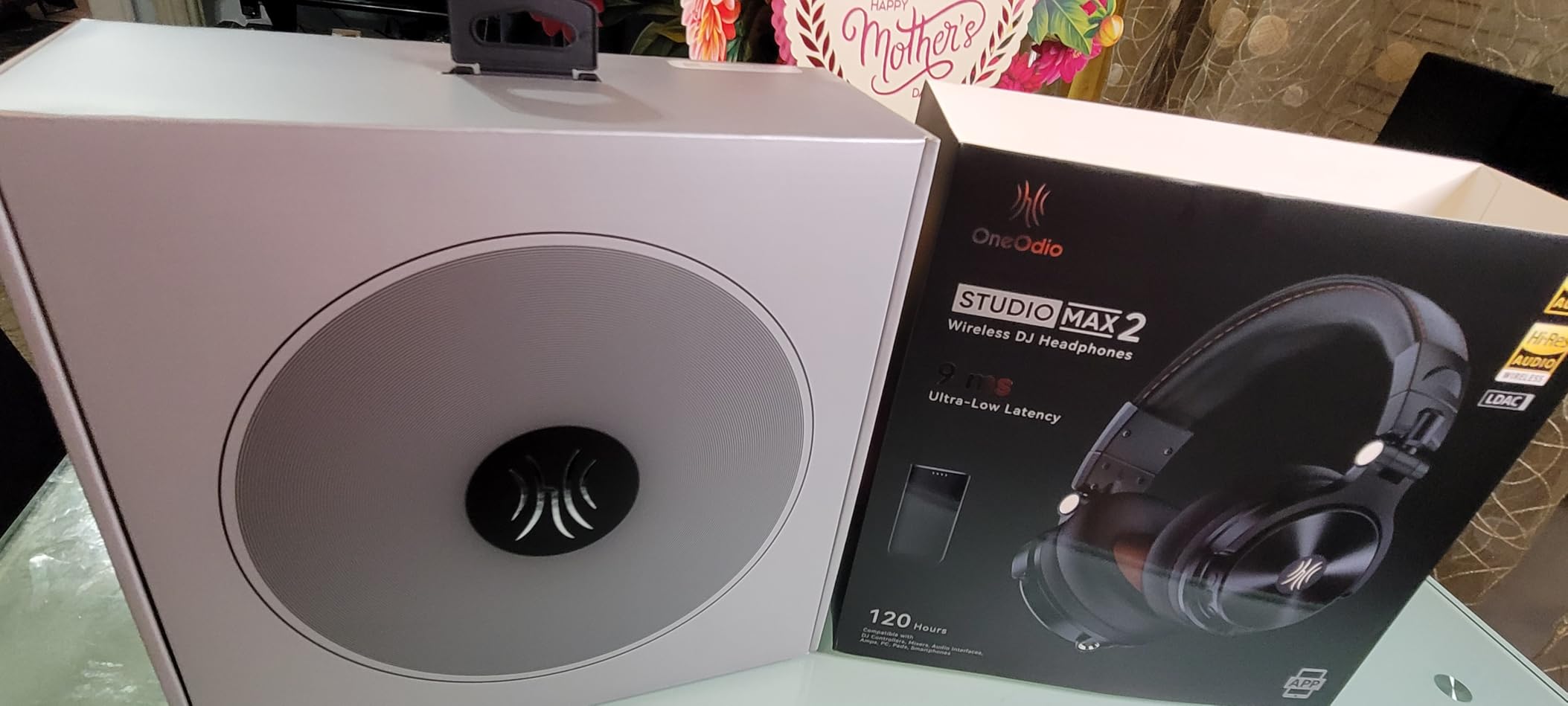OneOdio Studio Max 2 Wireless Dj Headphones, 9ms Latency, Studio LDAC customer photo 1