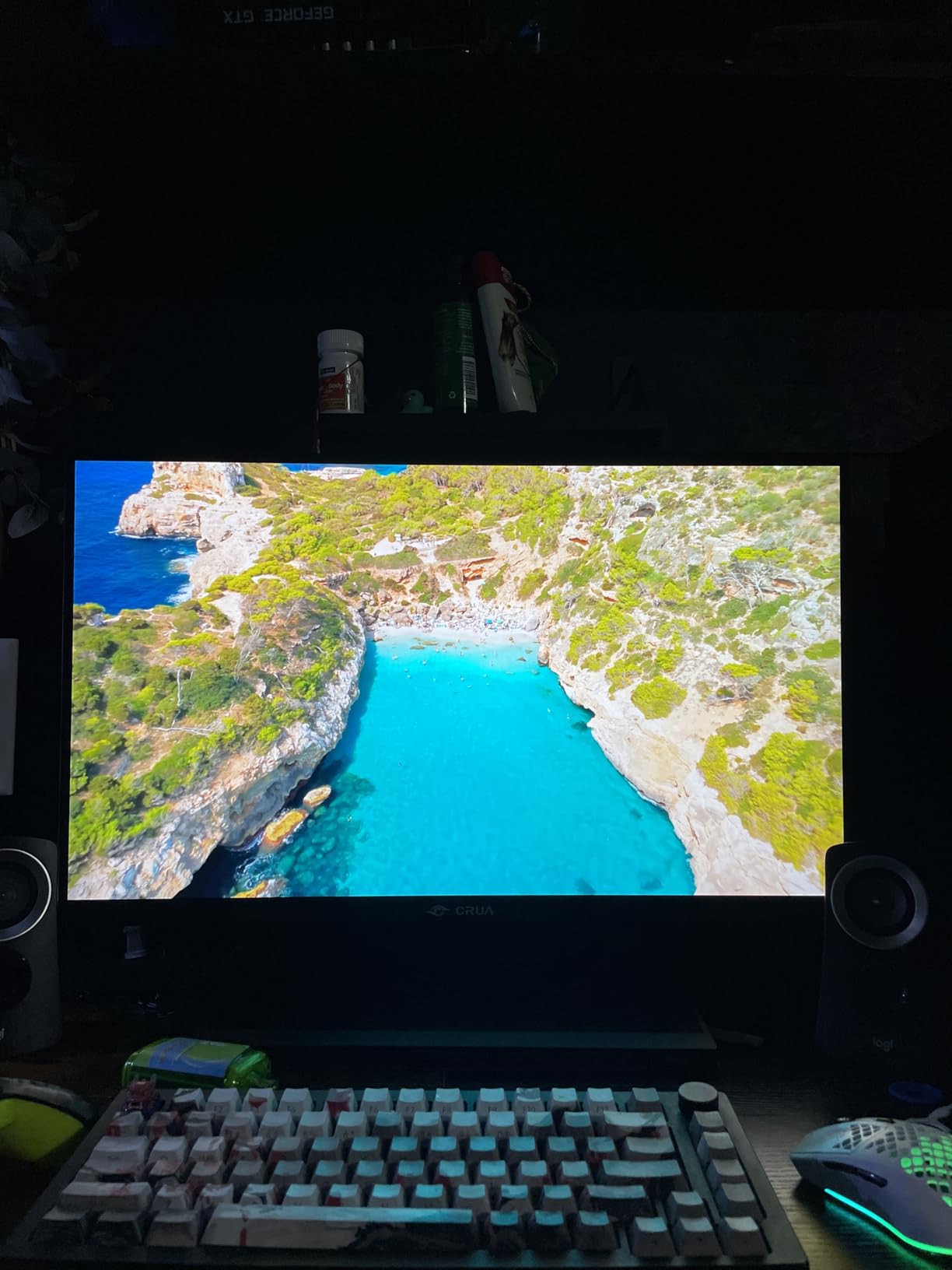 CRUA 34 Inch 165Hz UWQHD IPS Ultrawide Gaming Monitor, Speakers, PIP/PBP customer photo 2
