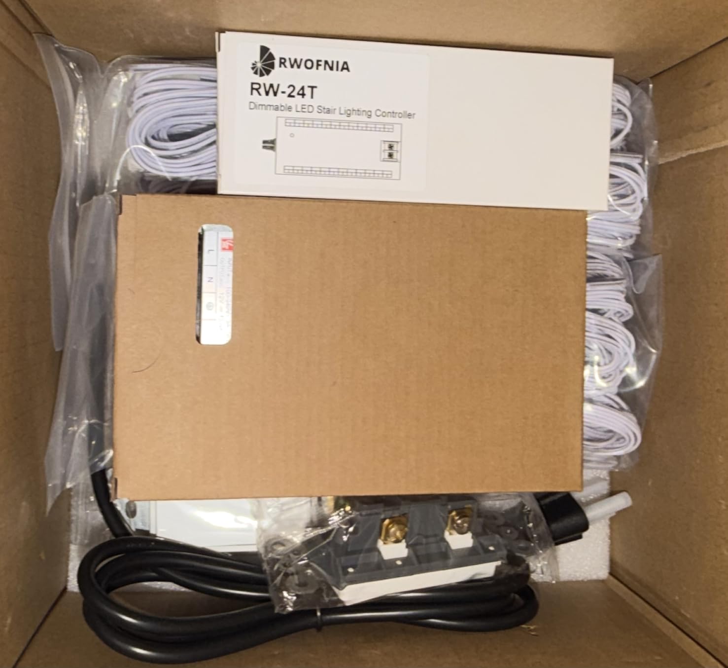 RW-24T LED Stair Lights Kit, 20 Steps, Warm White 3000K customer photo 2