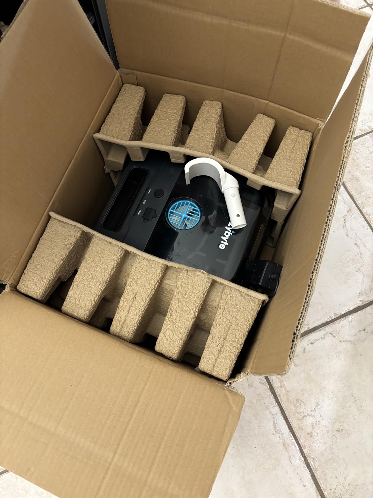 Cordless Robotic Pool Vacuum Cleaner, APP Support,Orange customer photo 1