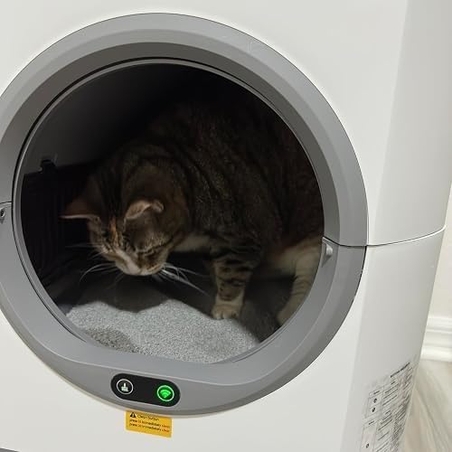 Automatic Litter Box, Self Cleaning Litter Box, Odor Control, 90L Capacity customer photo 1