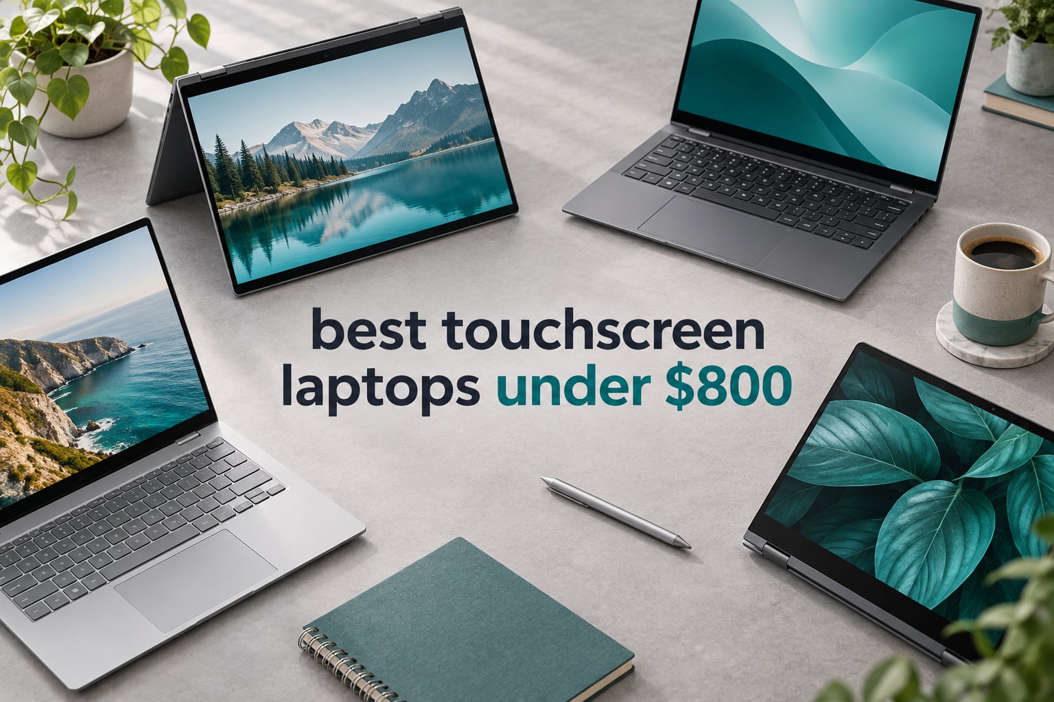 best touchscreen laptops under $800