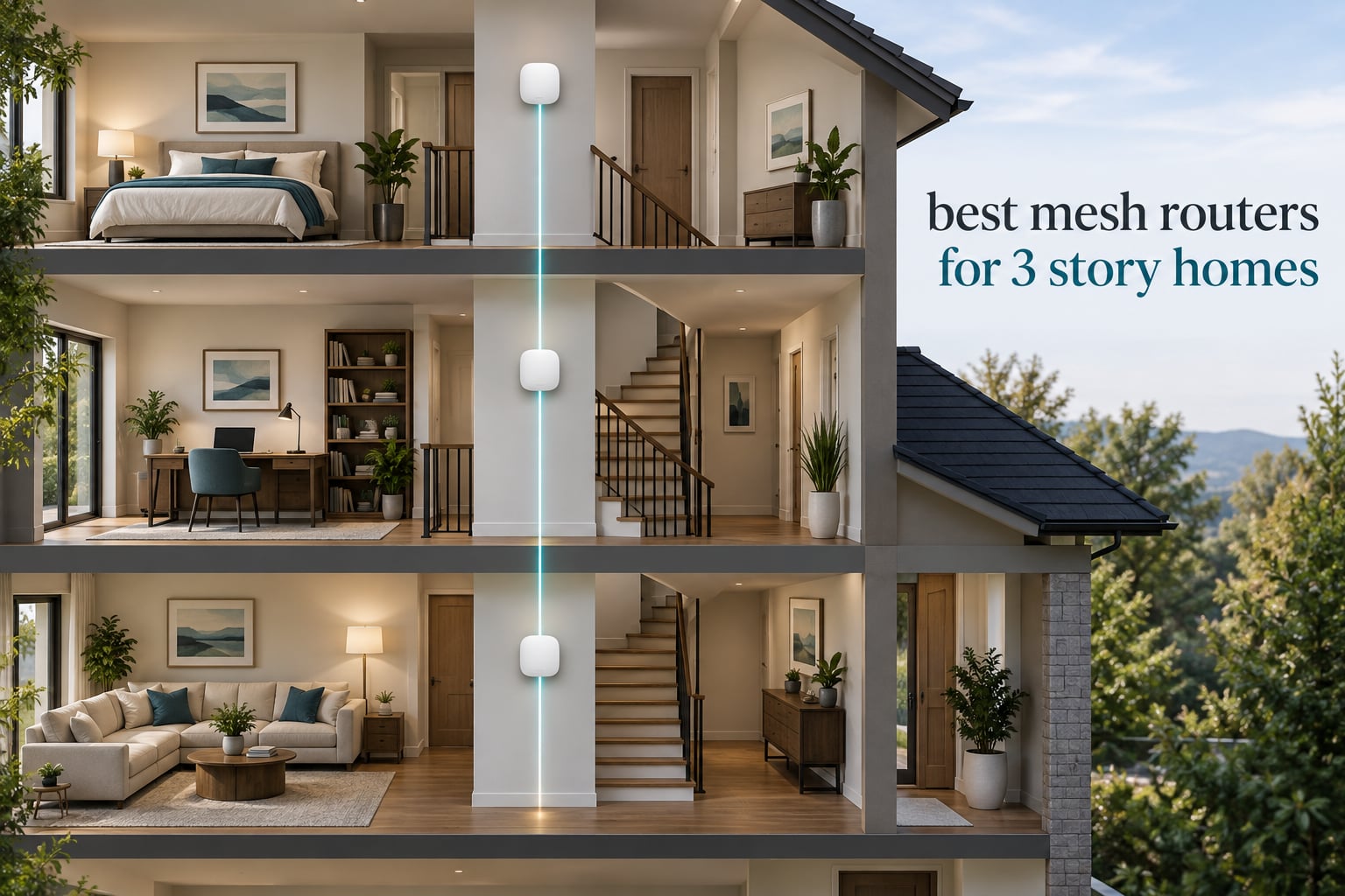 best mesh routers for 3 story homes