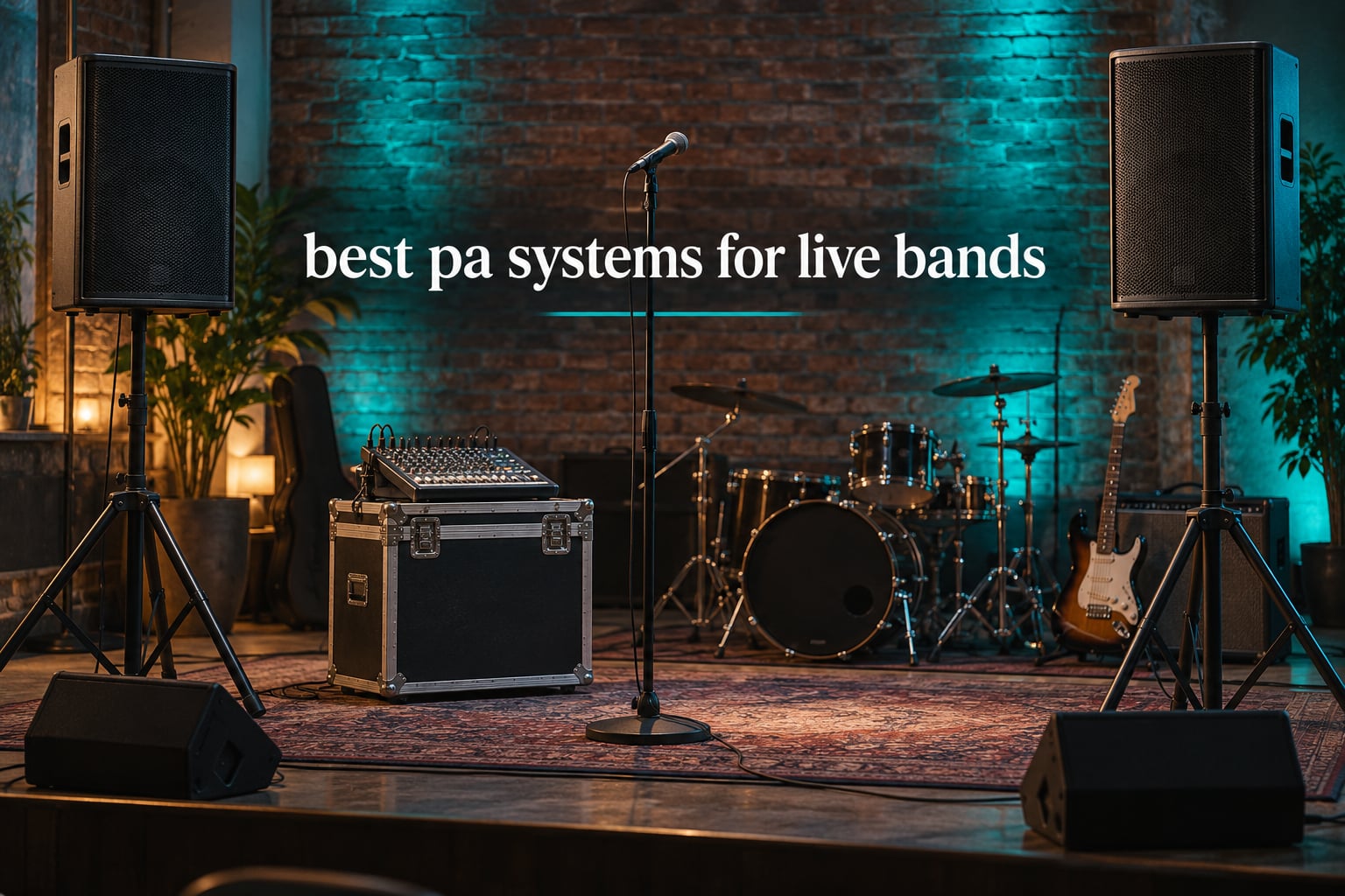 best pa systems for live bands