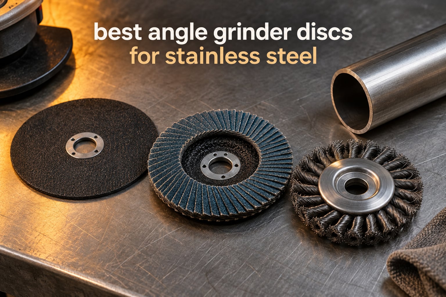 best angle grinder discs for stainless steel