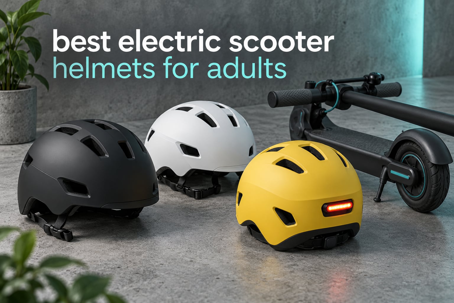 best electric scooter helmets for adults
