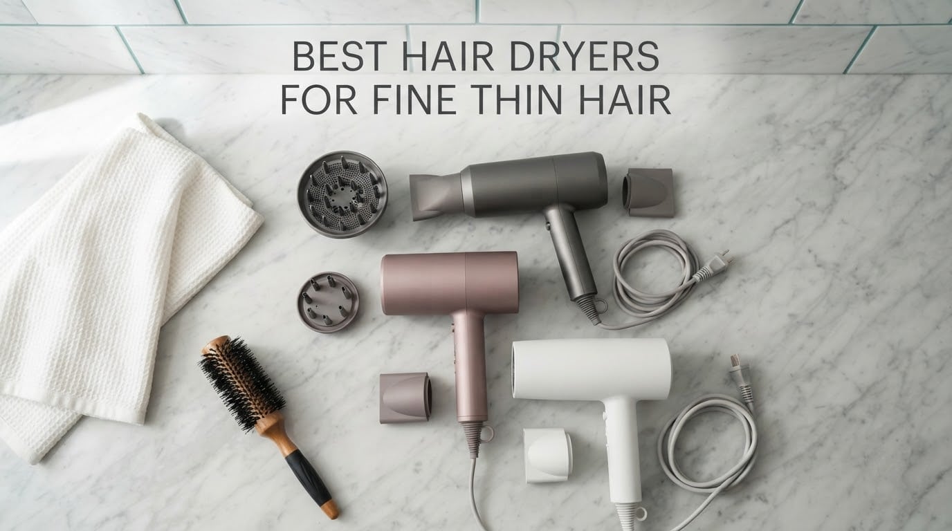 best hair dryers for fine thin hair
