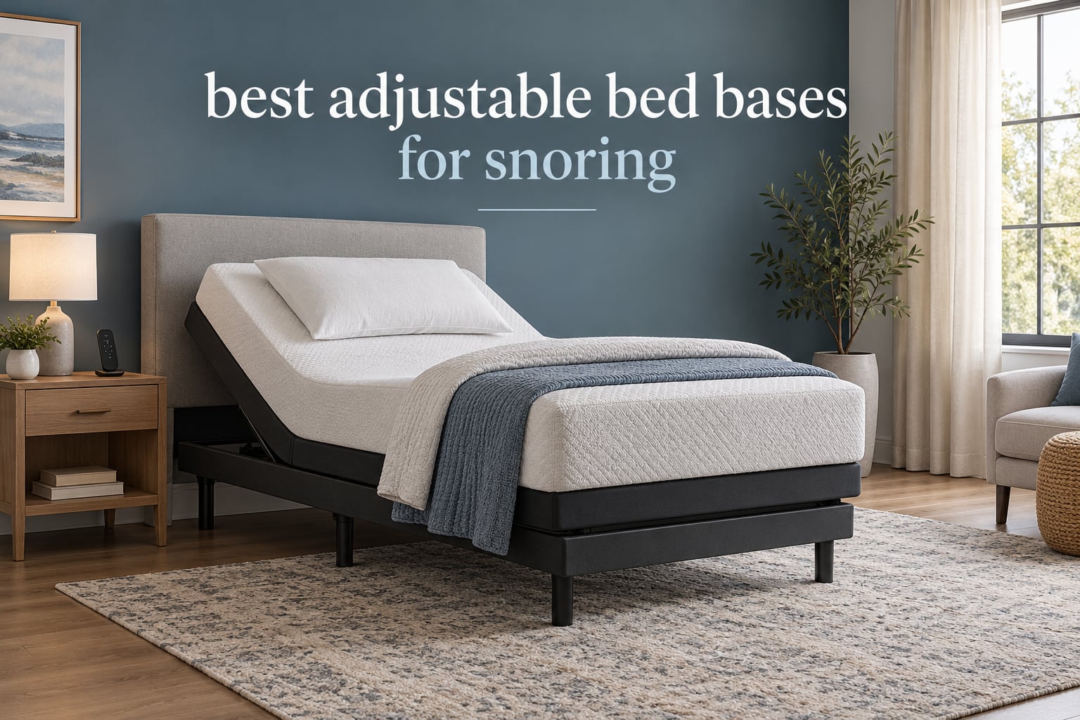 best adjustable bed bases for snoring