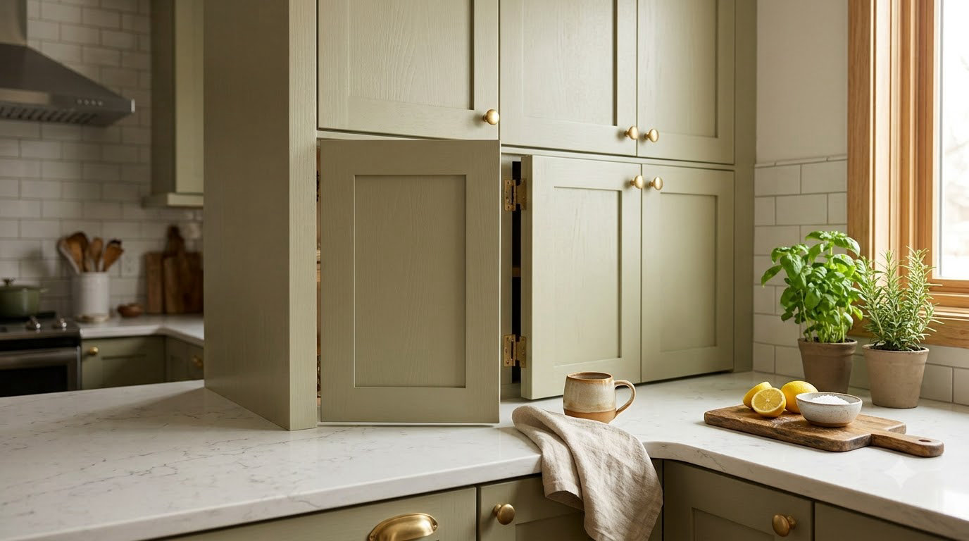 how to fix a cabinet hinge that sags