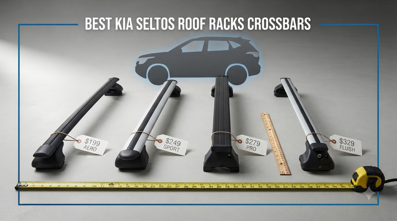 best kia seltos roof racks crossbars