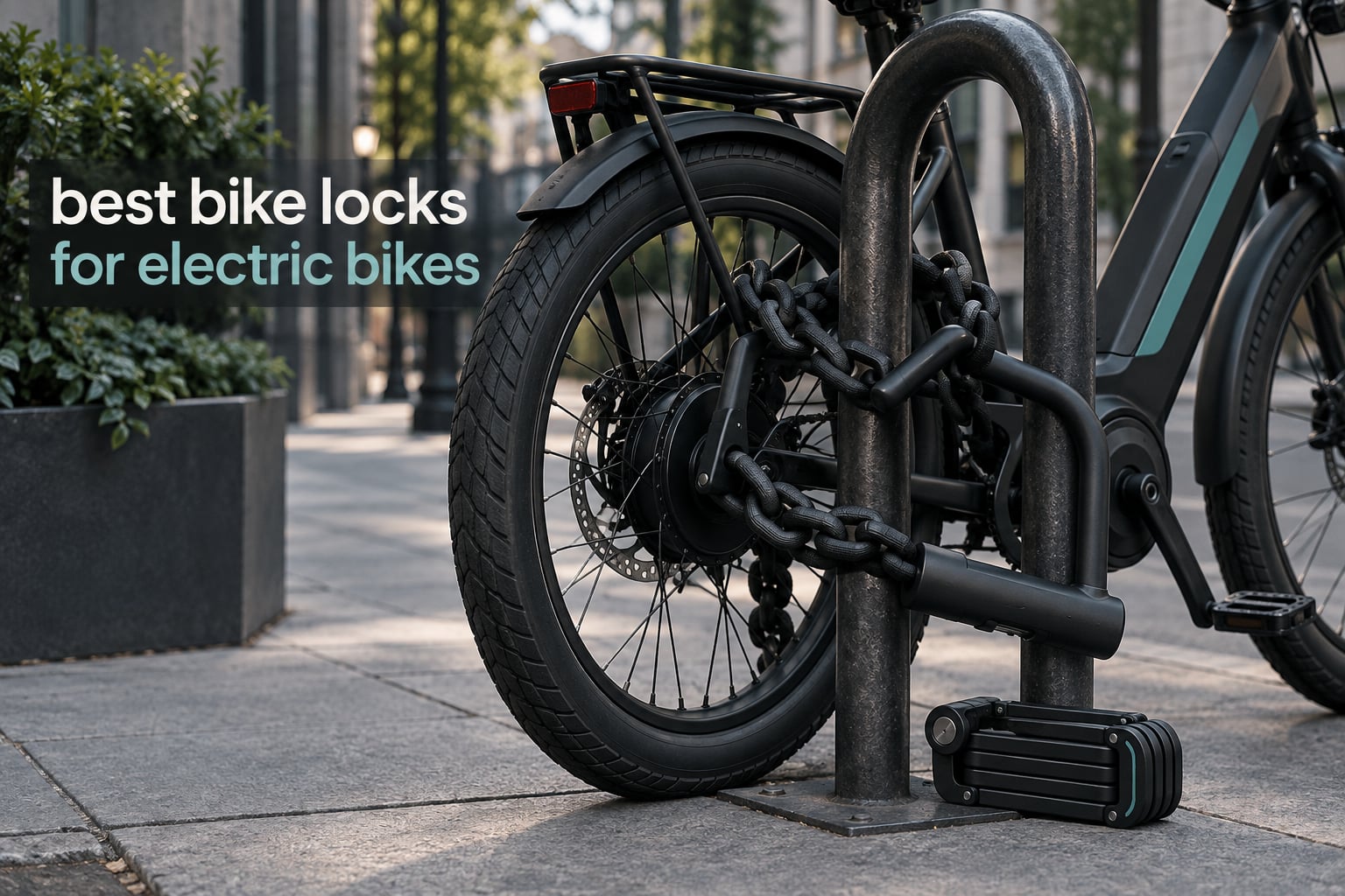 best bike locks for electric bikes