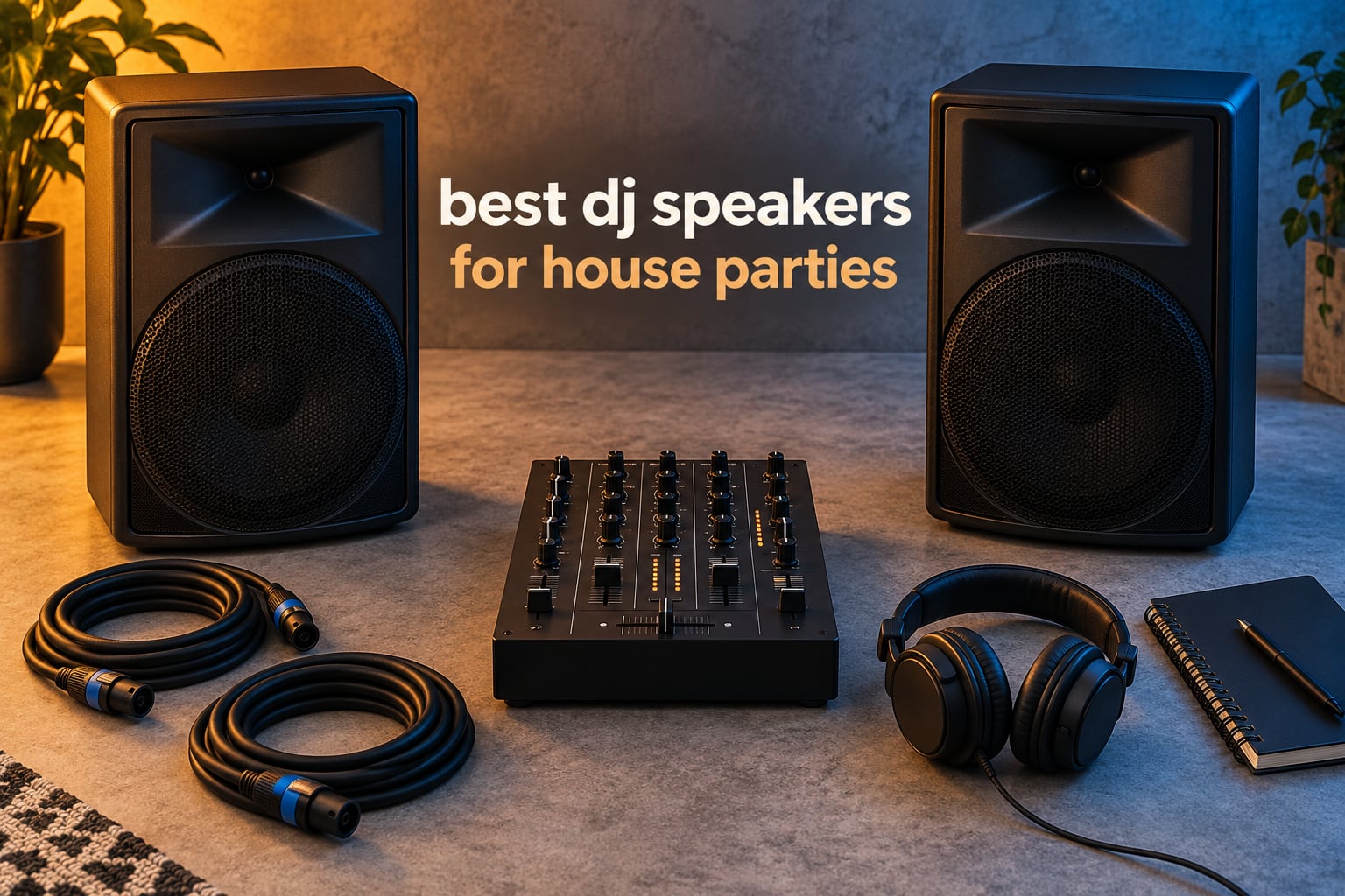 best dj speakers for house parties