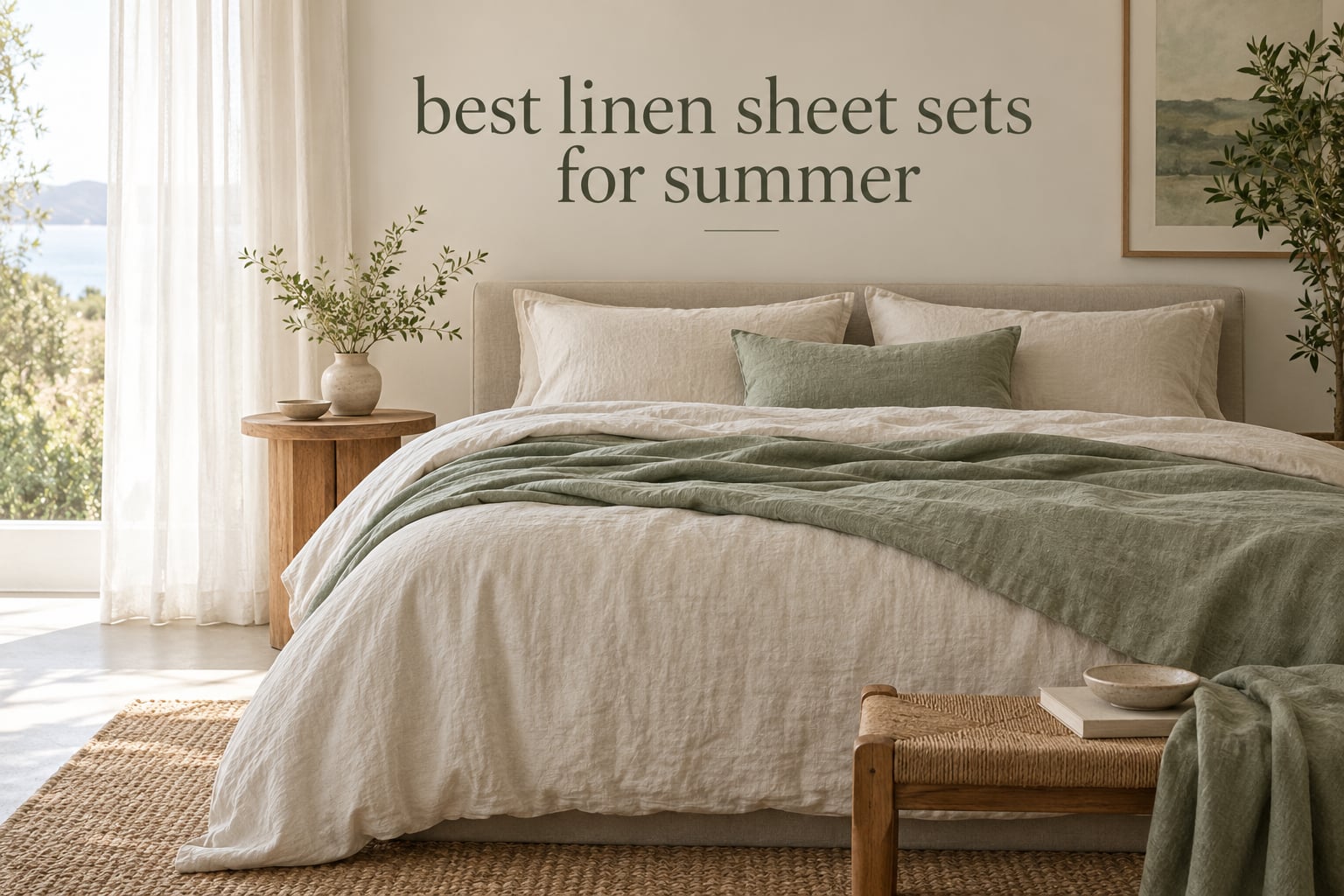 best linen sheet sets for summer