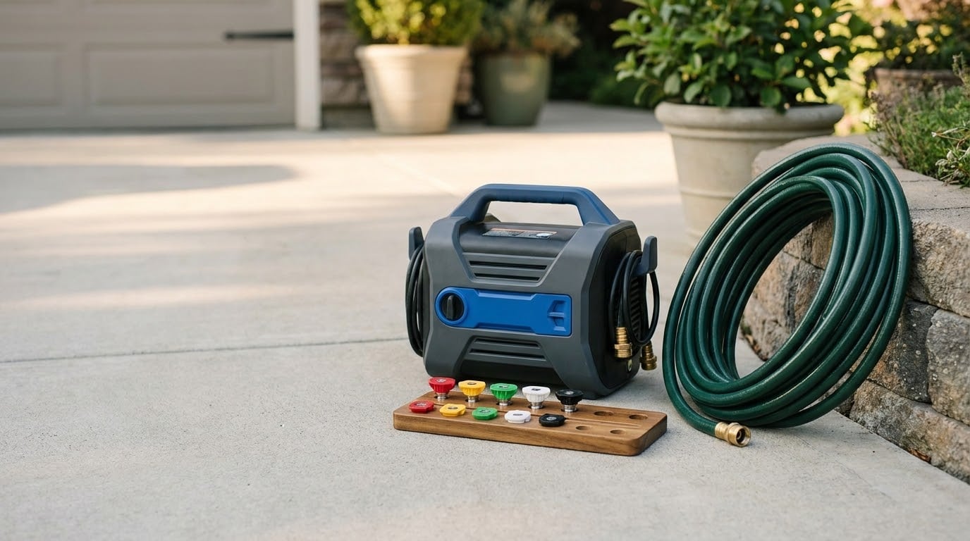how to pressure wash a house