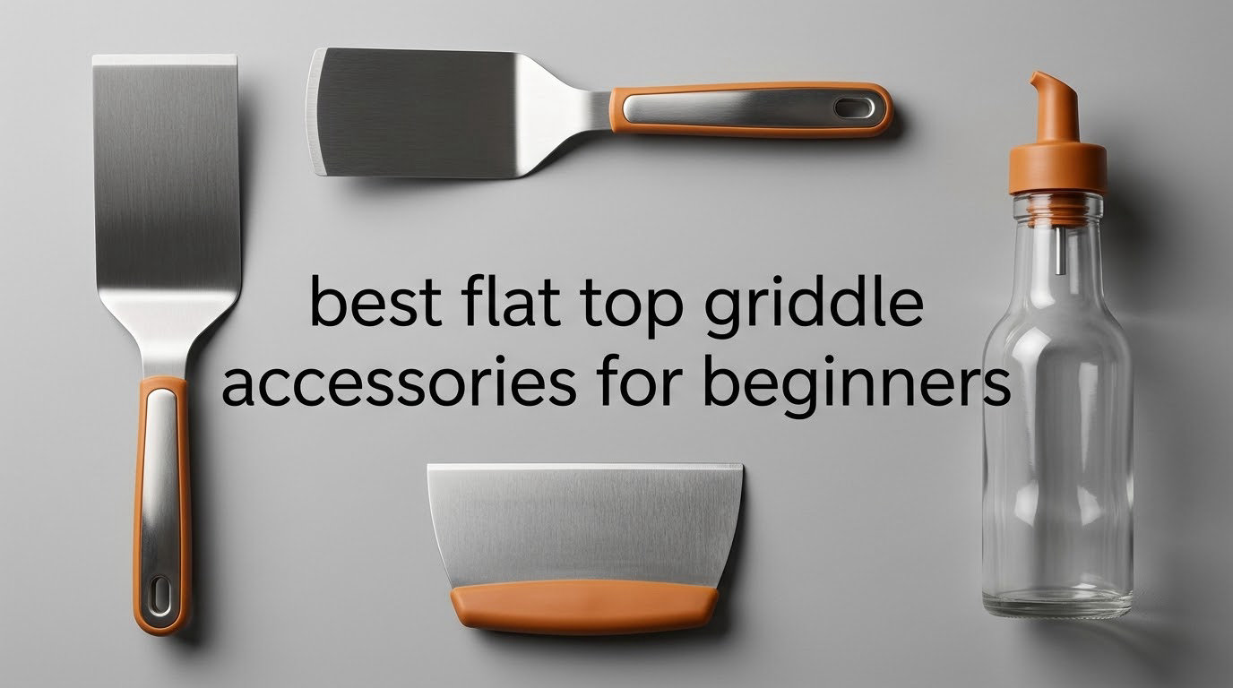 best flat top griddle accessories for beginners