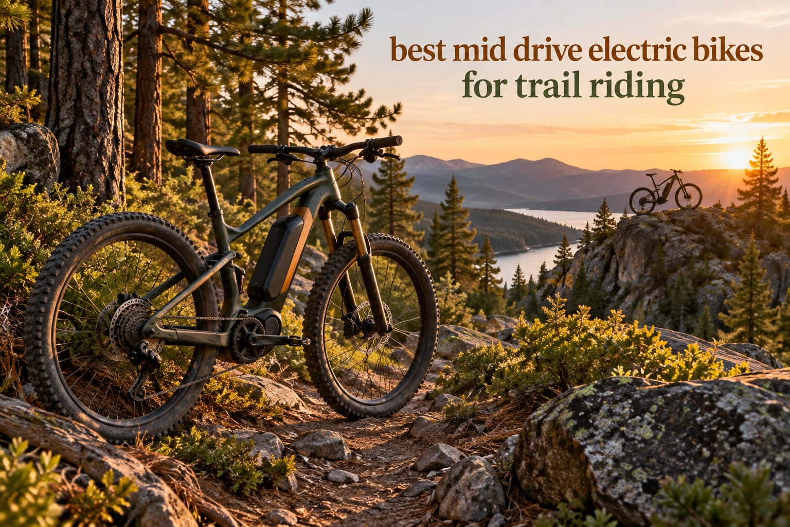 best mid drive electric bikes for trail riding