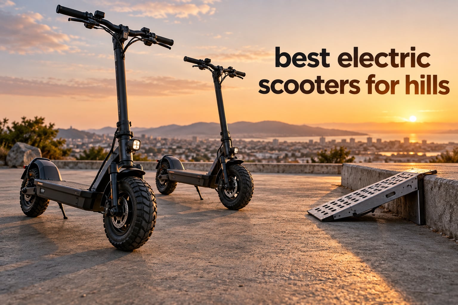 best electric scooters for hills