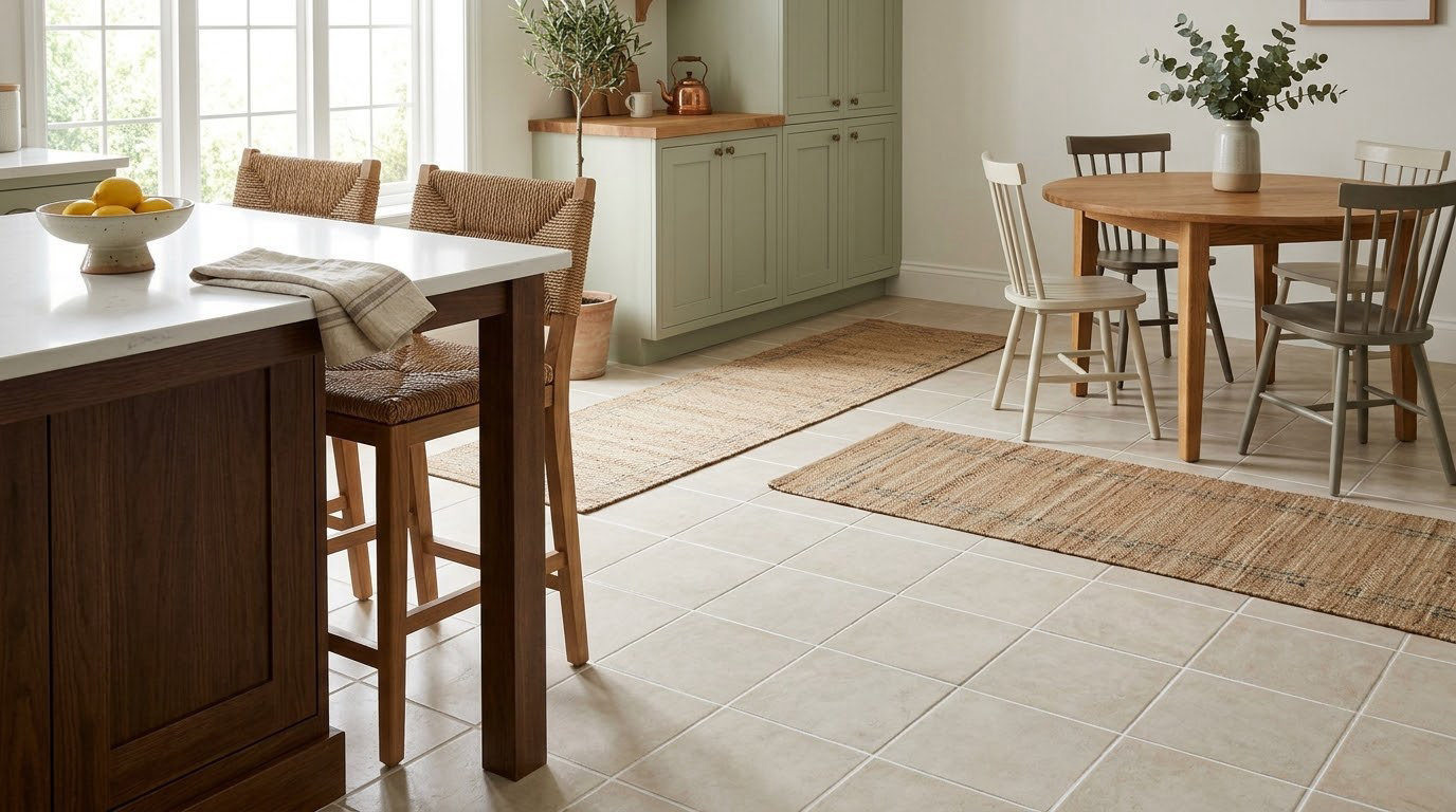 how to clean grout lines on floor tile