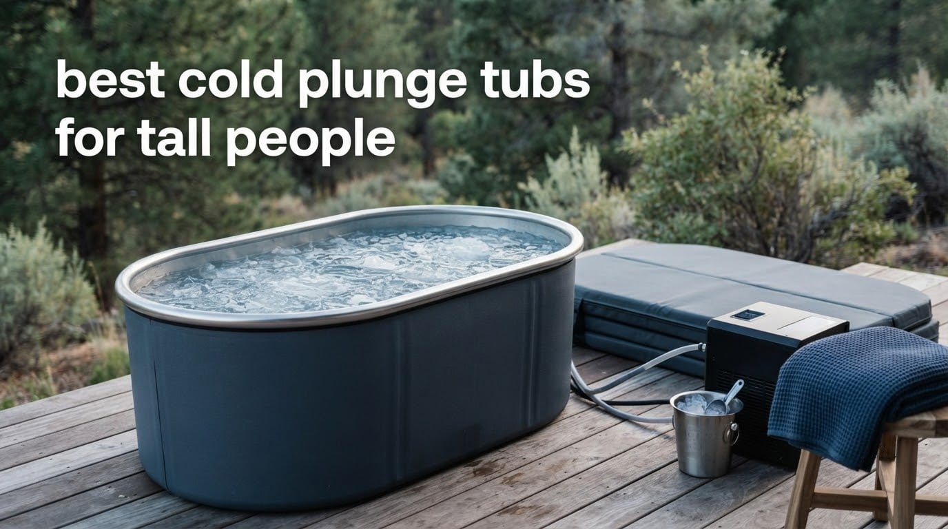 best cold plunge tubs for tall people
