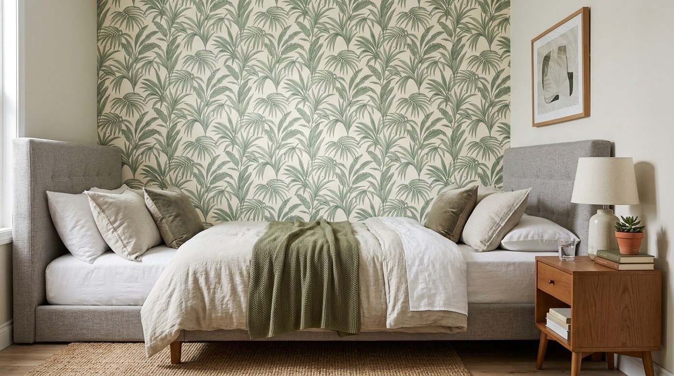 how to install peel and stick wallpaper without bubbles