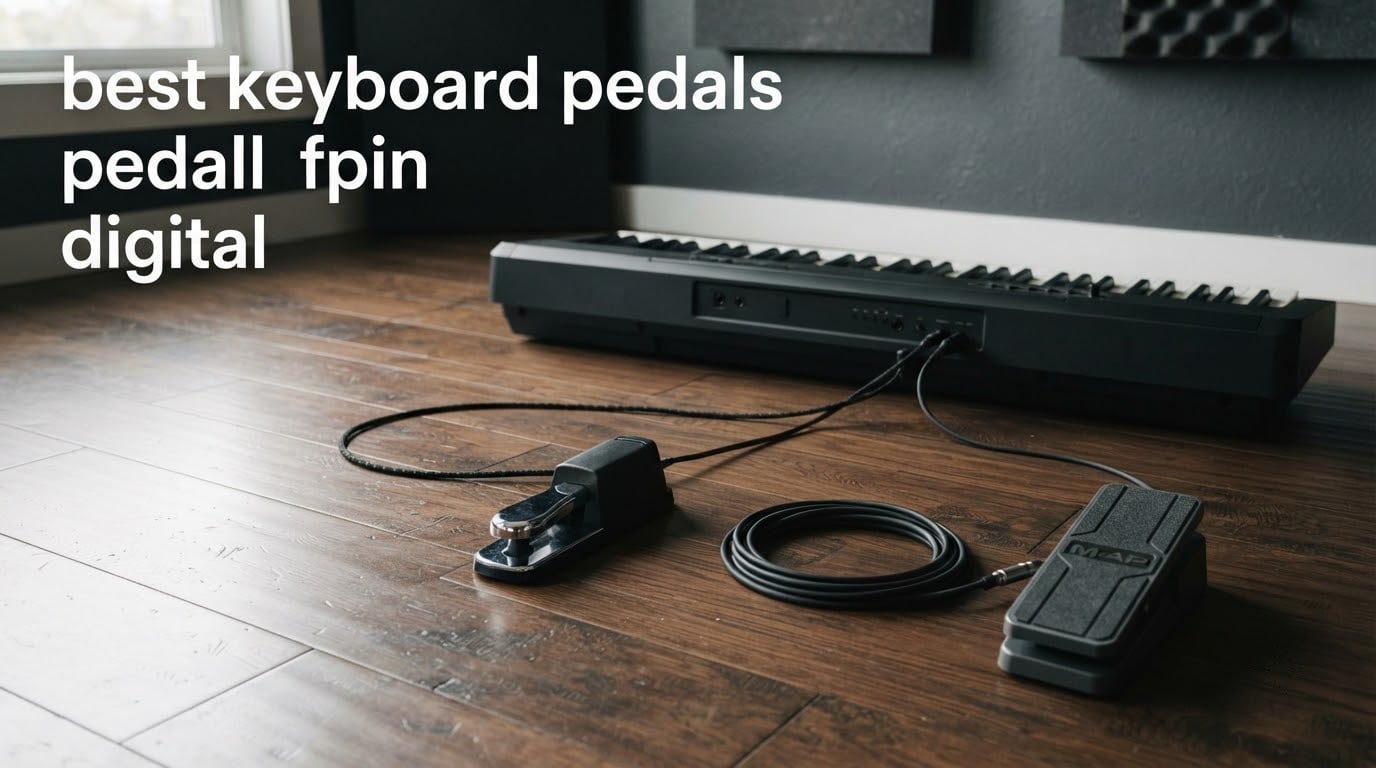 best keyboard pedals for digital pianos