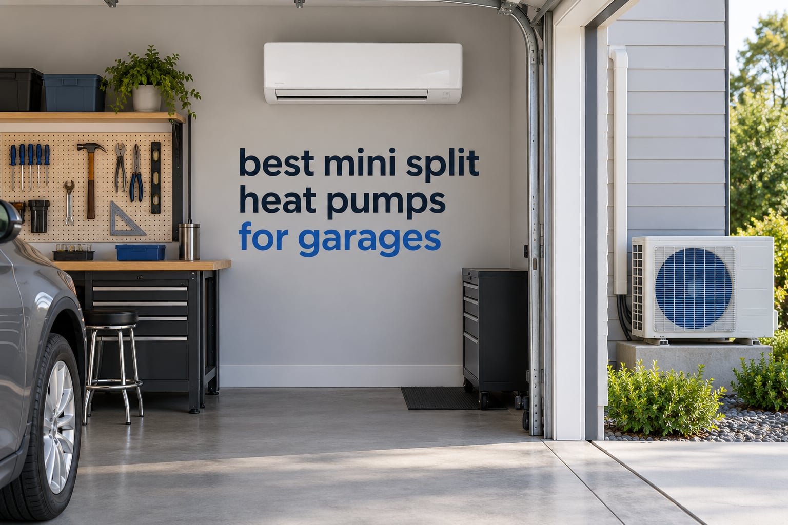 best mini split heat pumps for garages